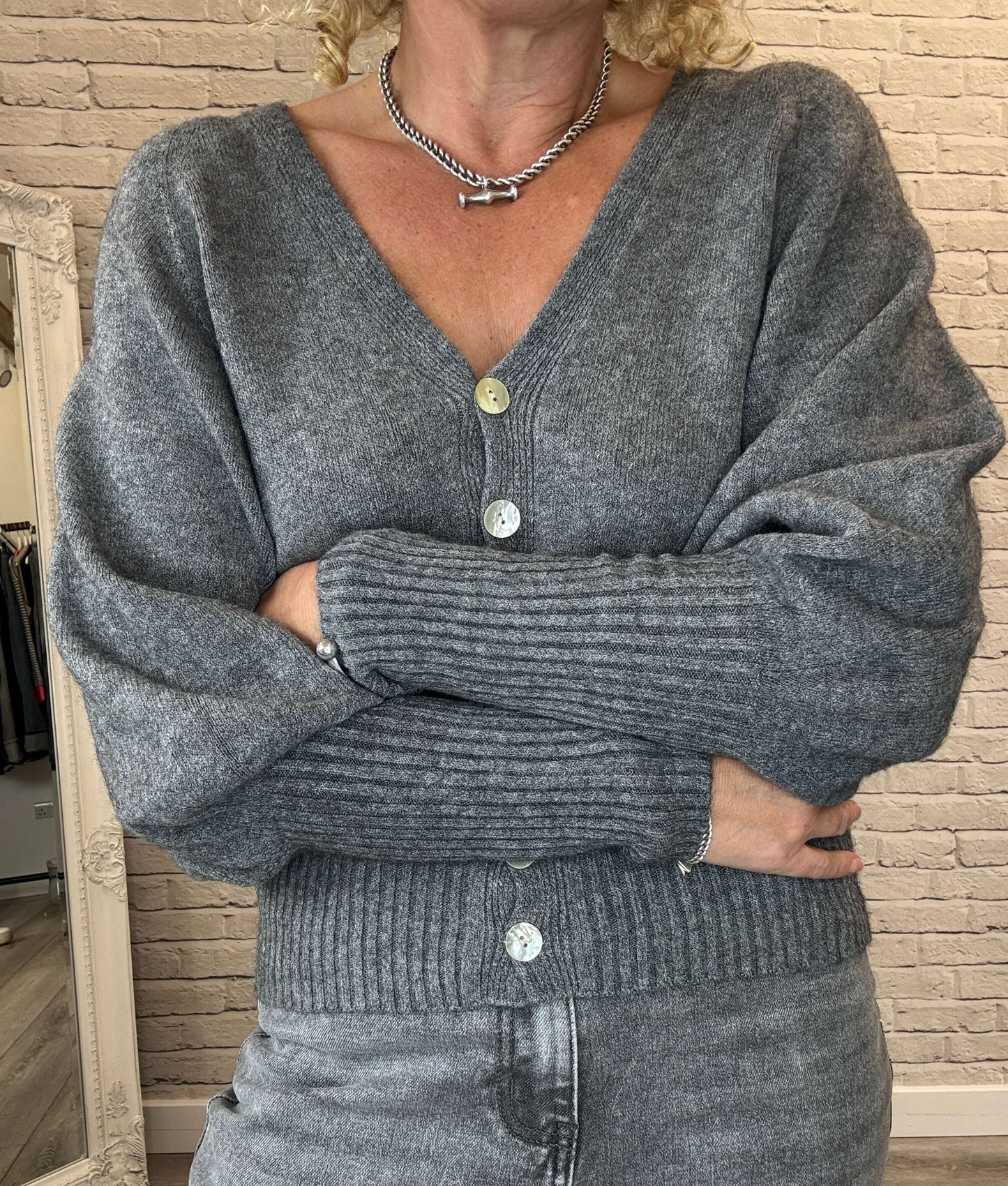 Willow Cardigan | Grey