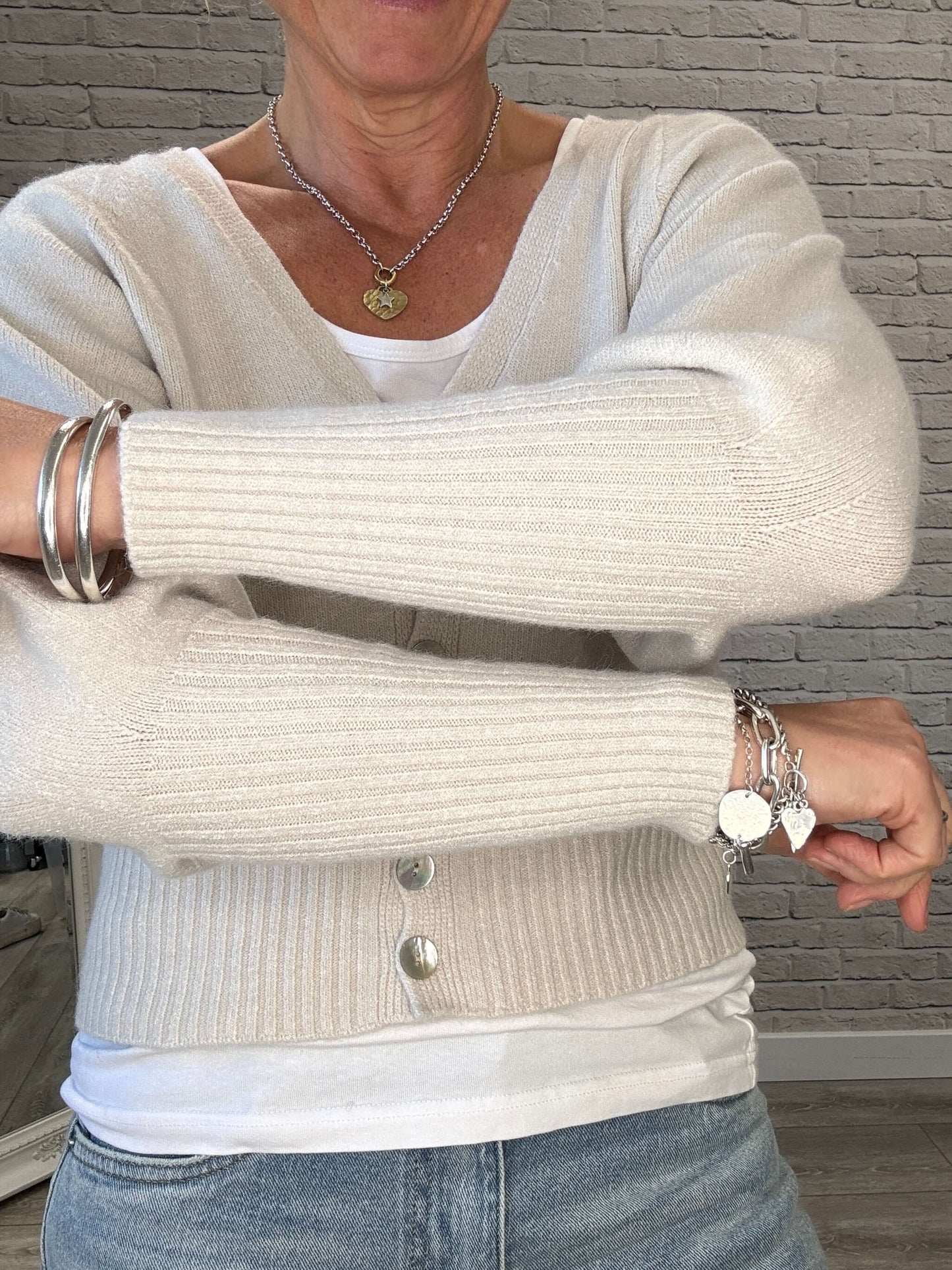 Willow Cardigan | Oat