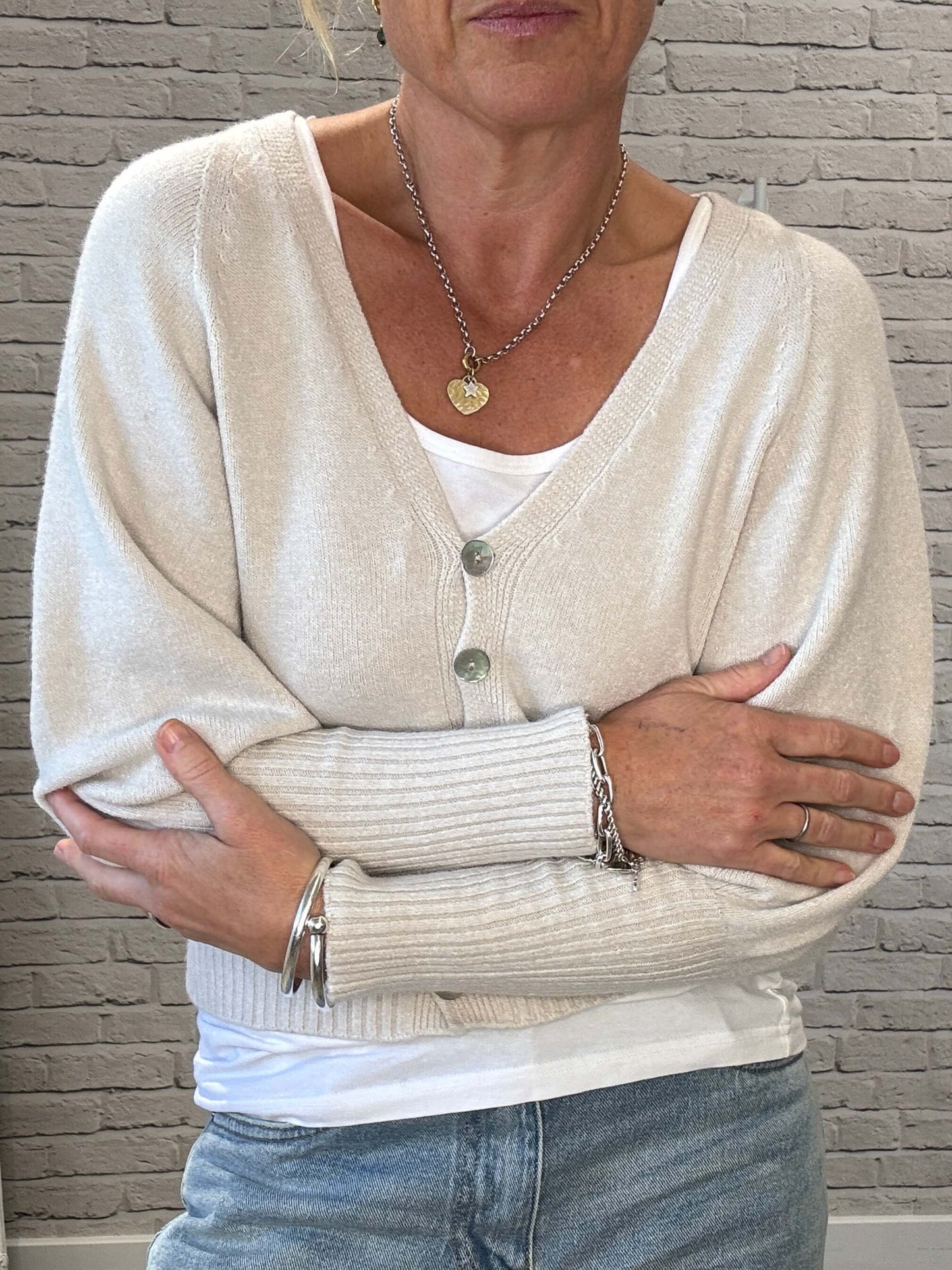 Willow Cardigan | Oat