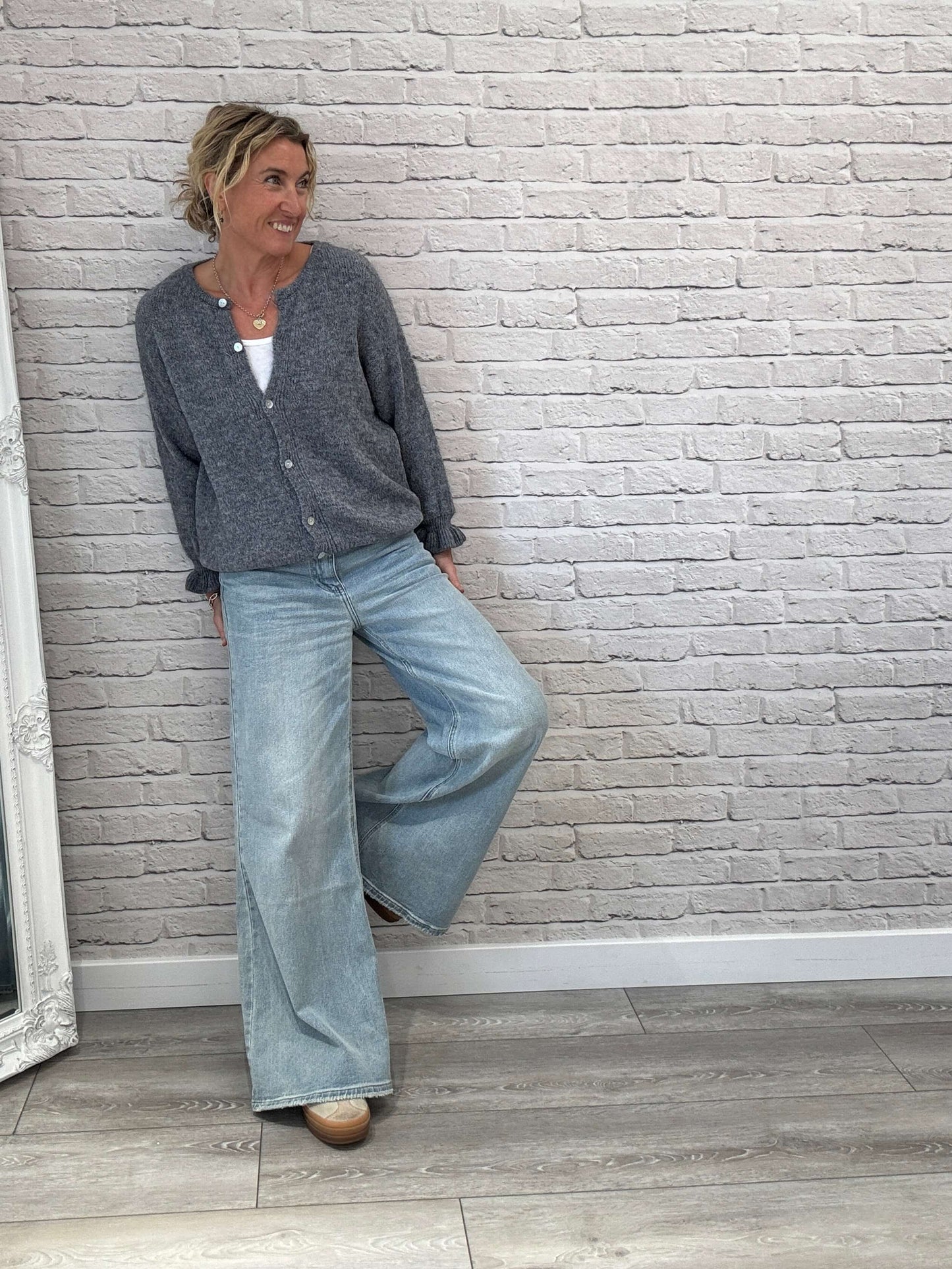 Melrose Cardigan | Charcoal (NEW)