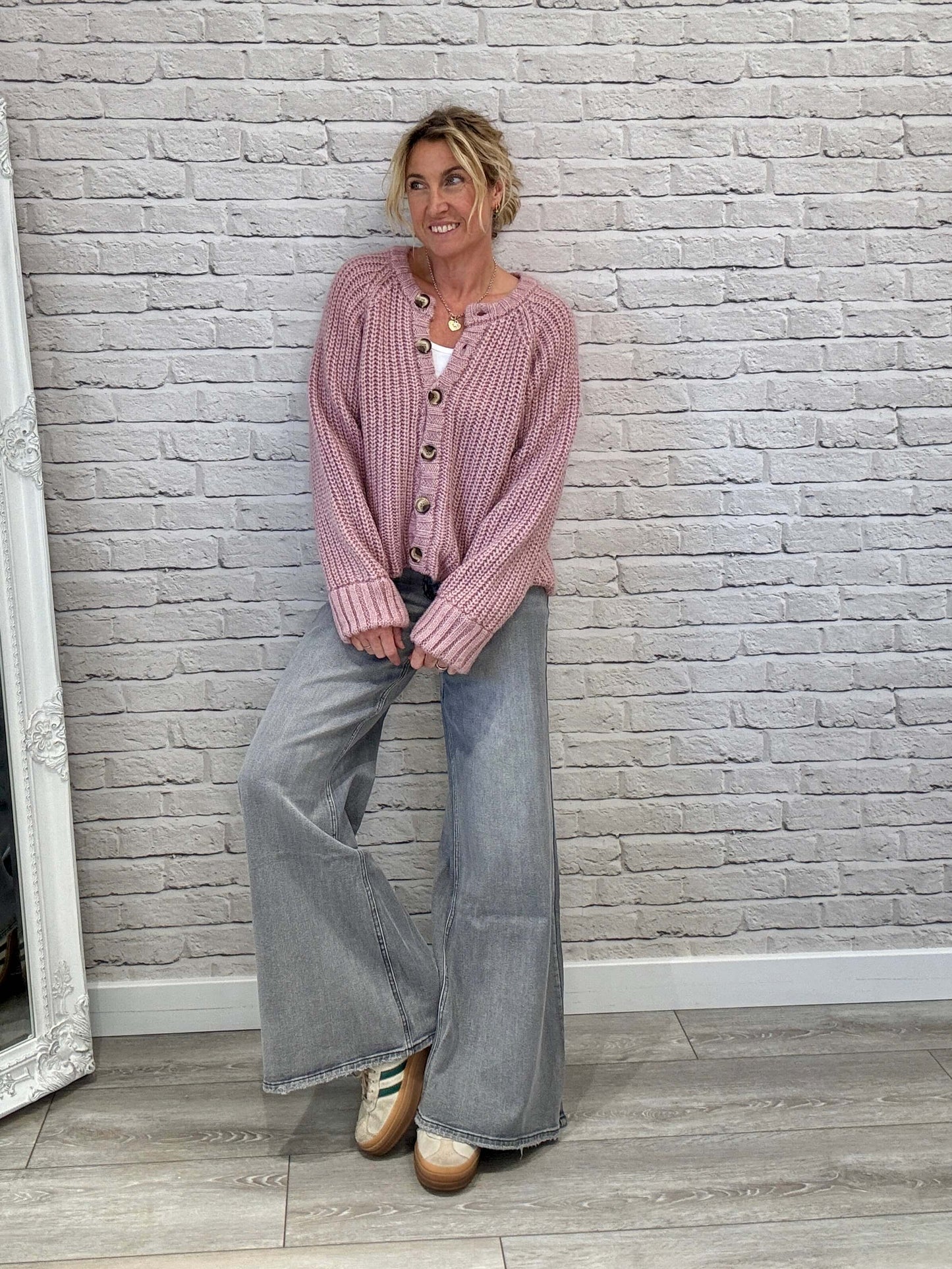 Suki Cardigan | Old Rose