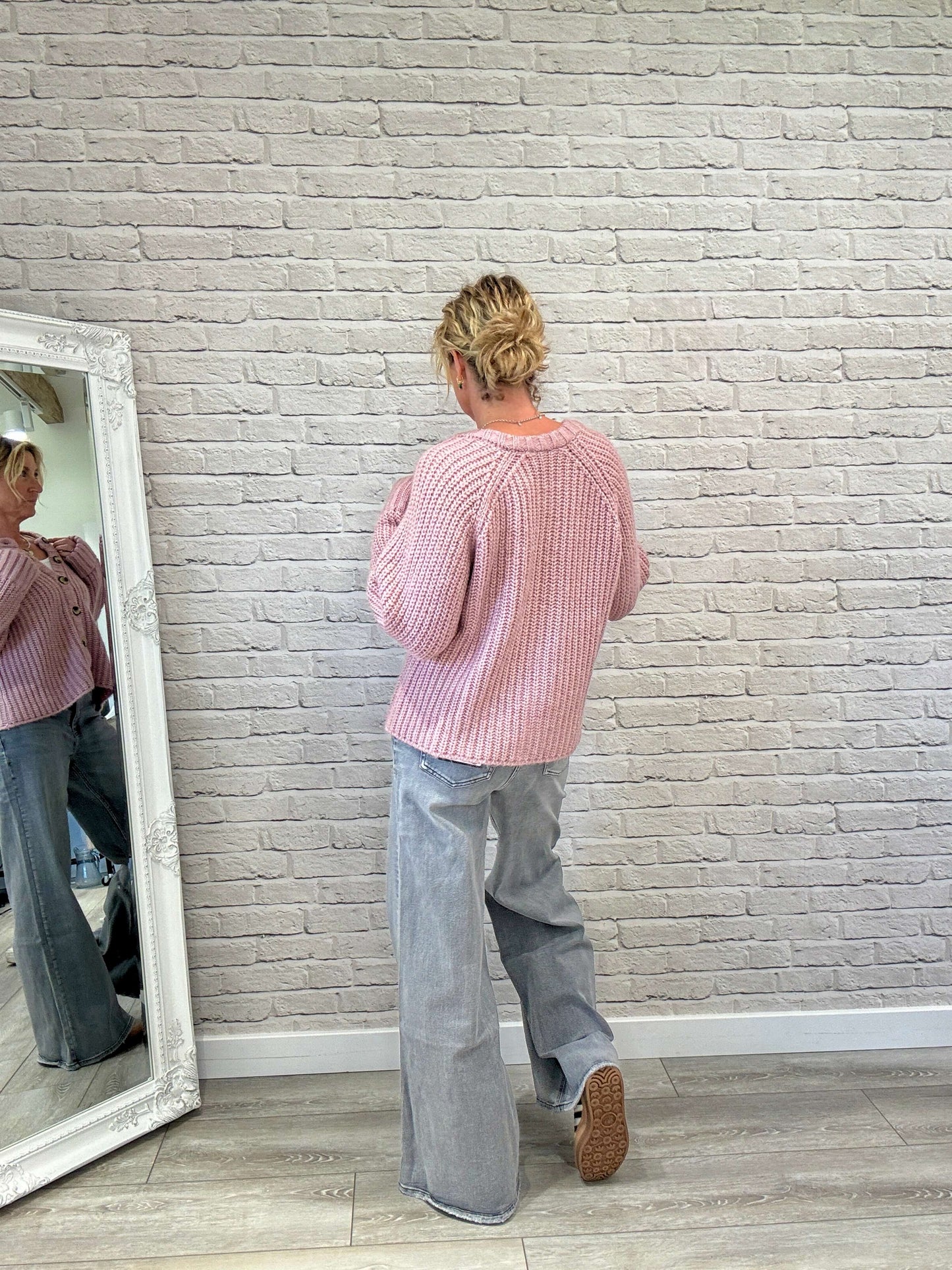 Suki Cardigan | Old Rose