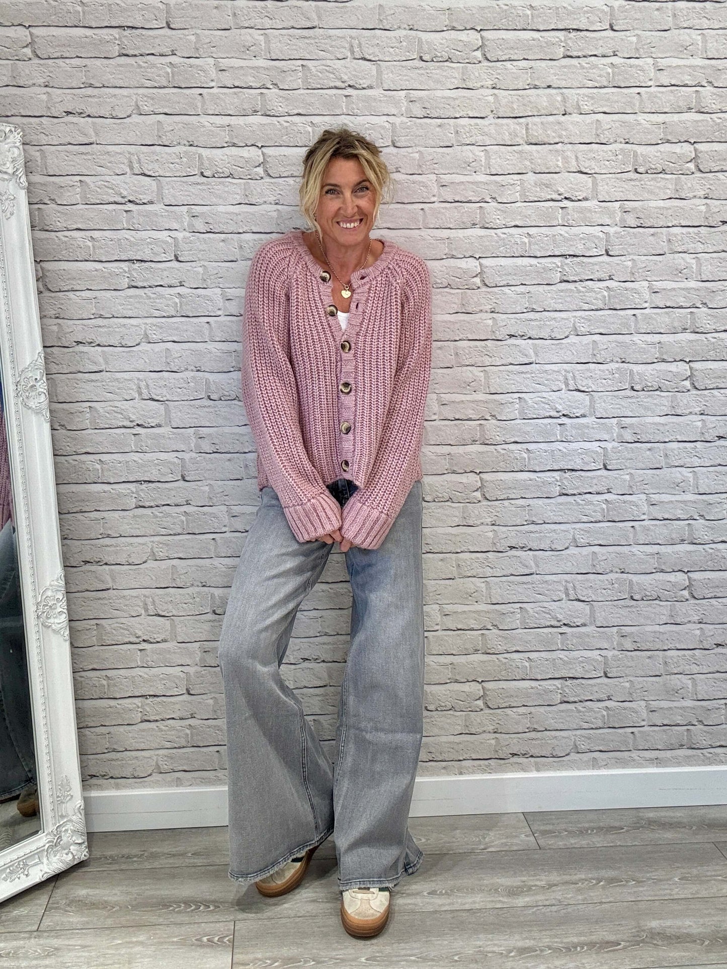 Suki Cardigan | Old Rose