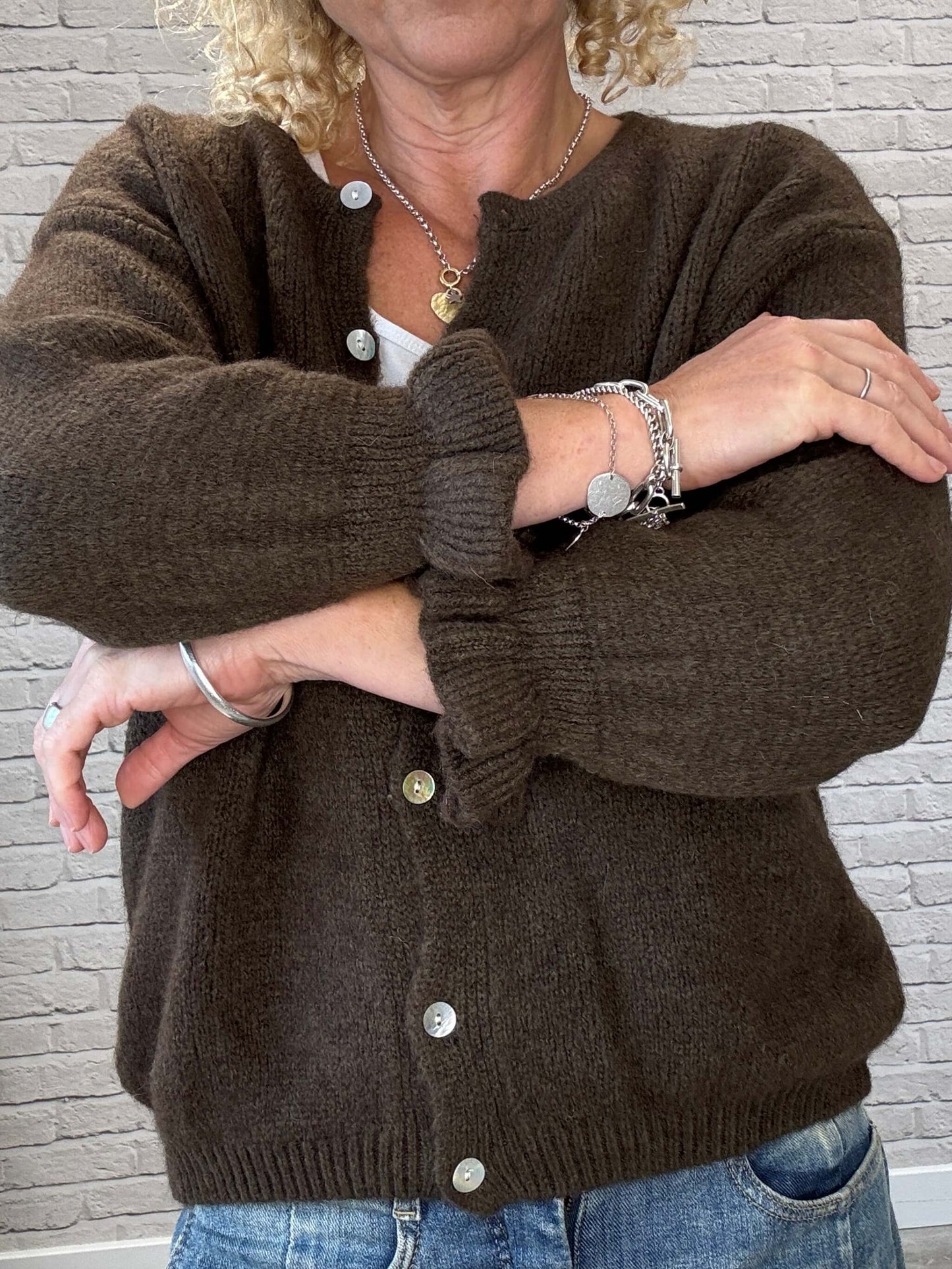 Melrose Cardigan | Chocolate (NEW)