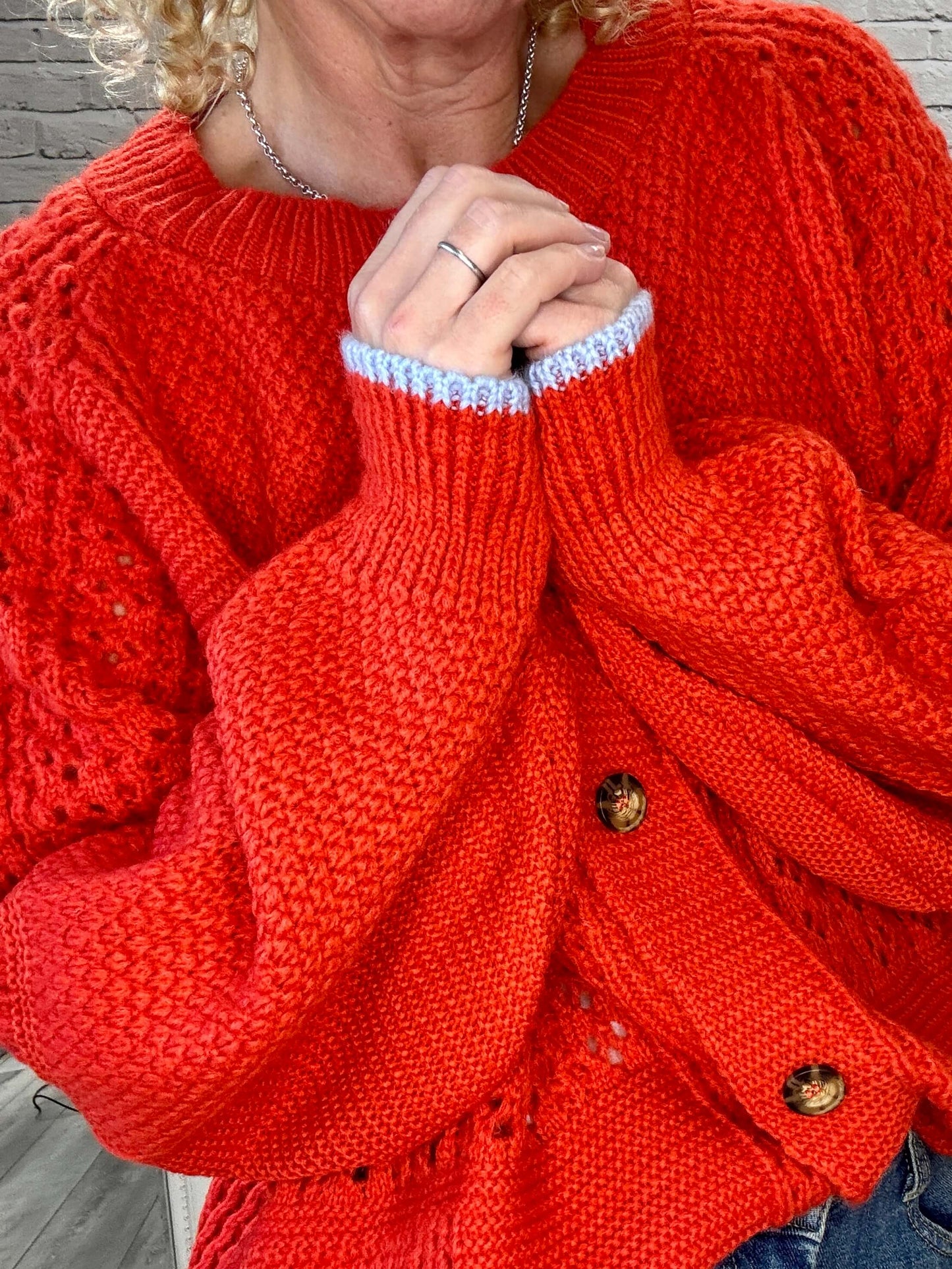 Brigit Cardigan | Bitter Orange