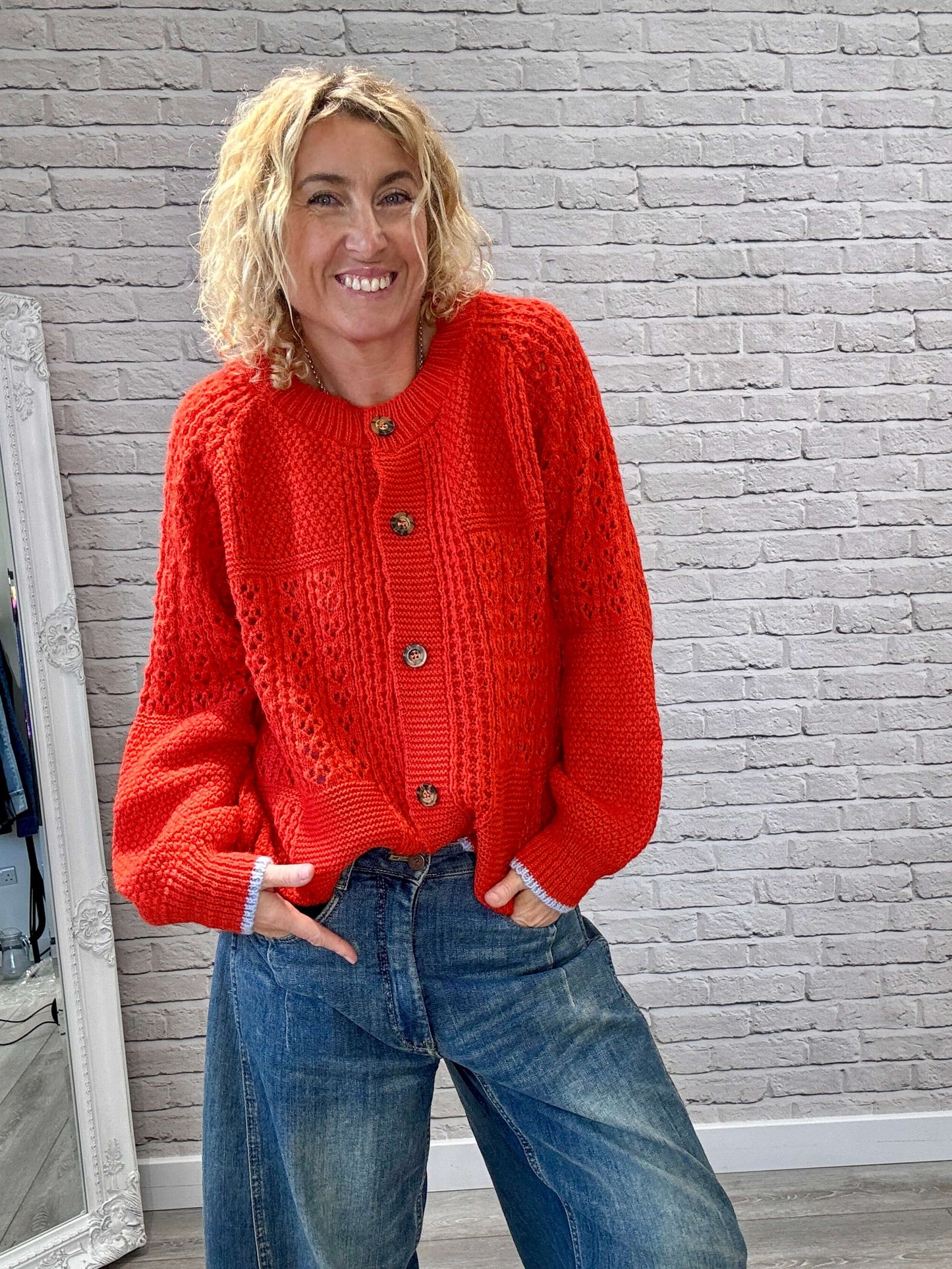 Brigit Cardigan | Bitter Orange