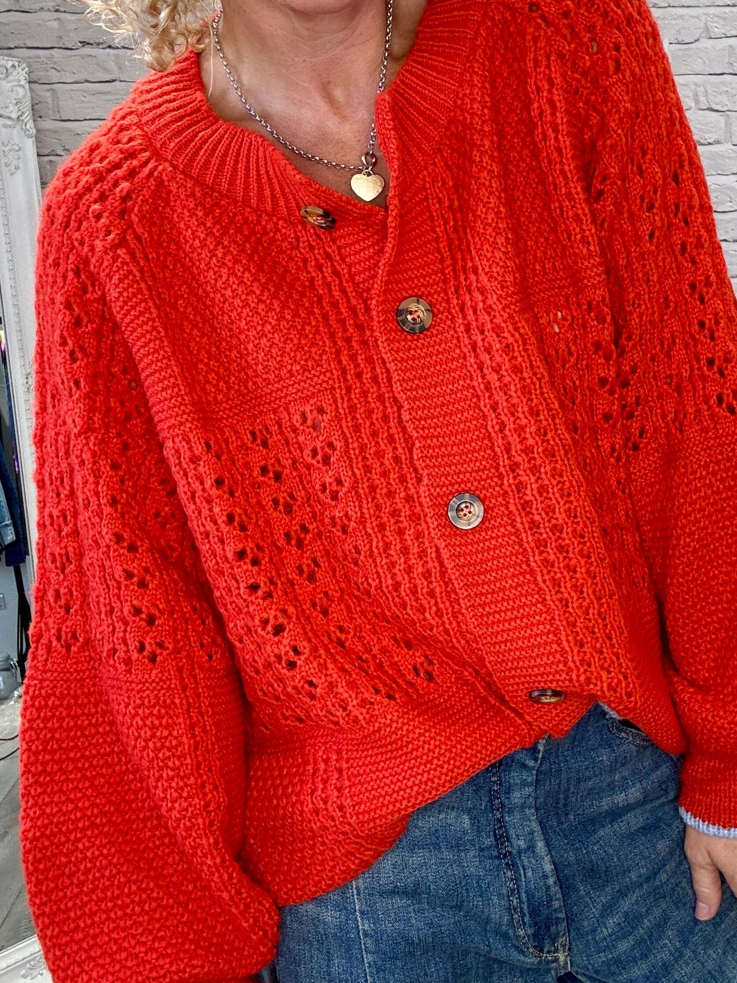 Brigit Cardigan | Bitter Orange
