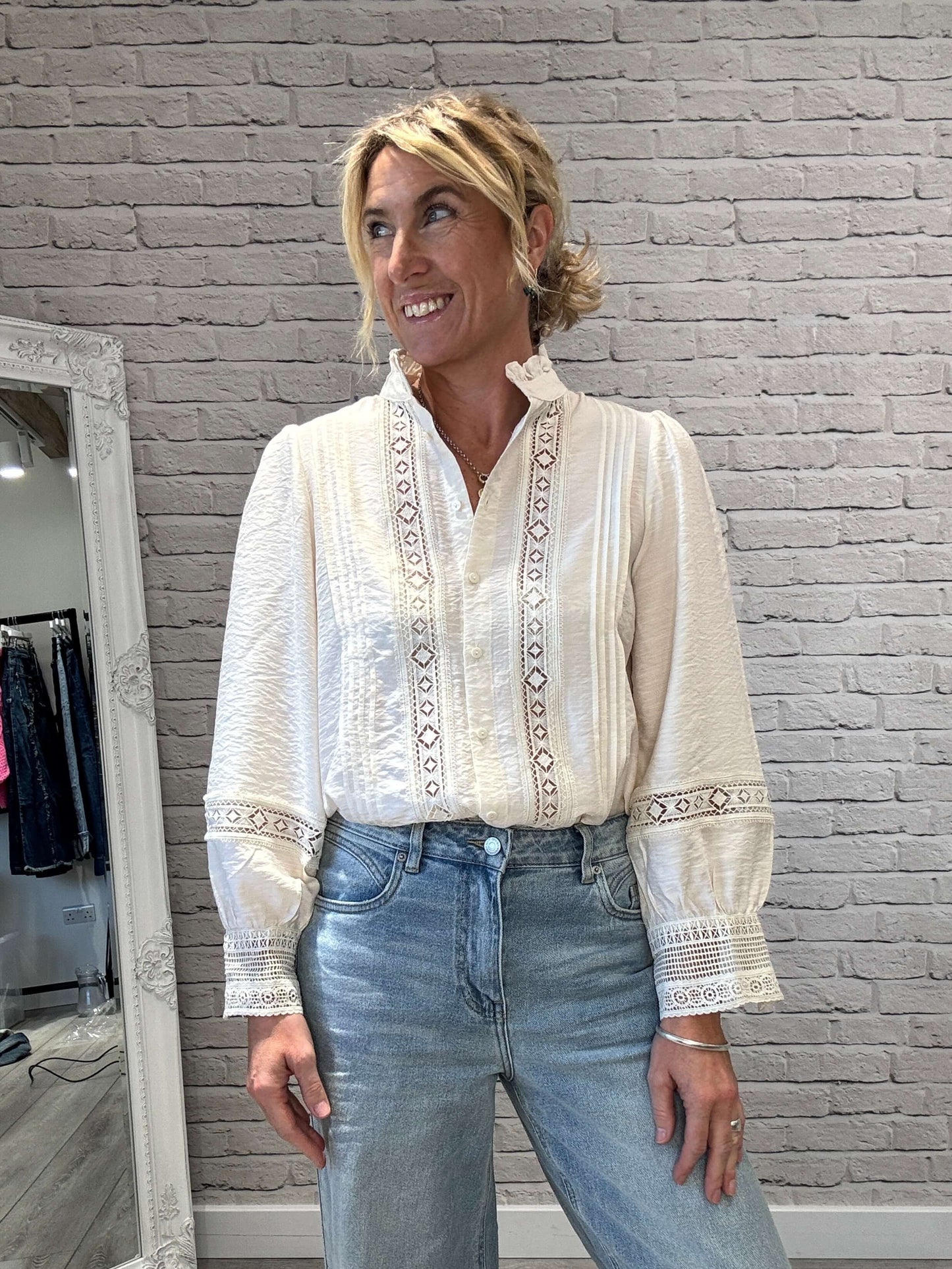 Bunny Blouse | Ivory