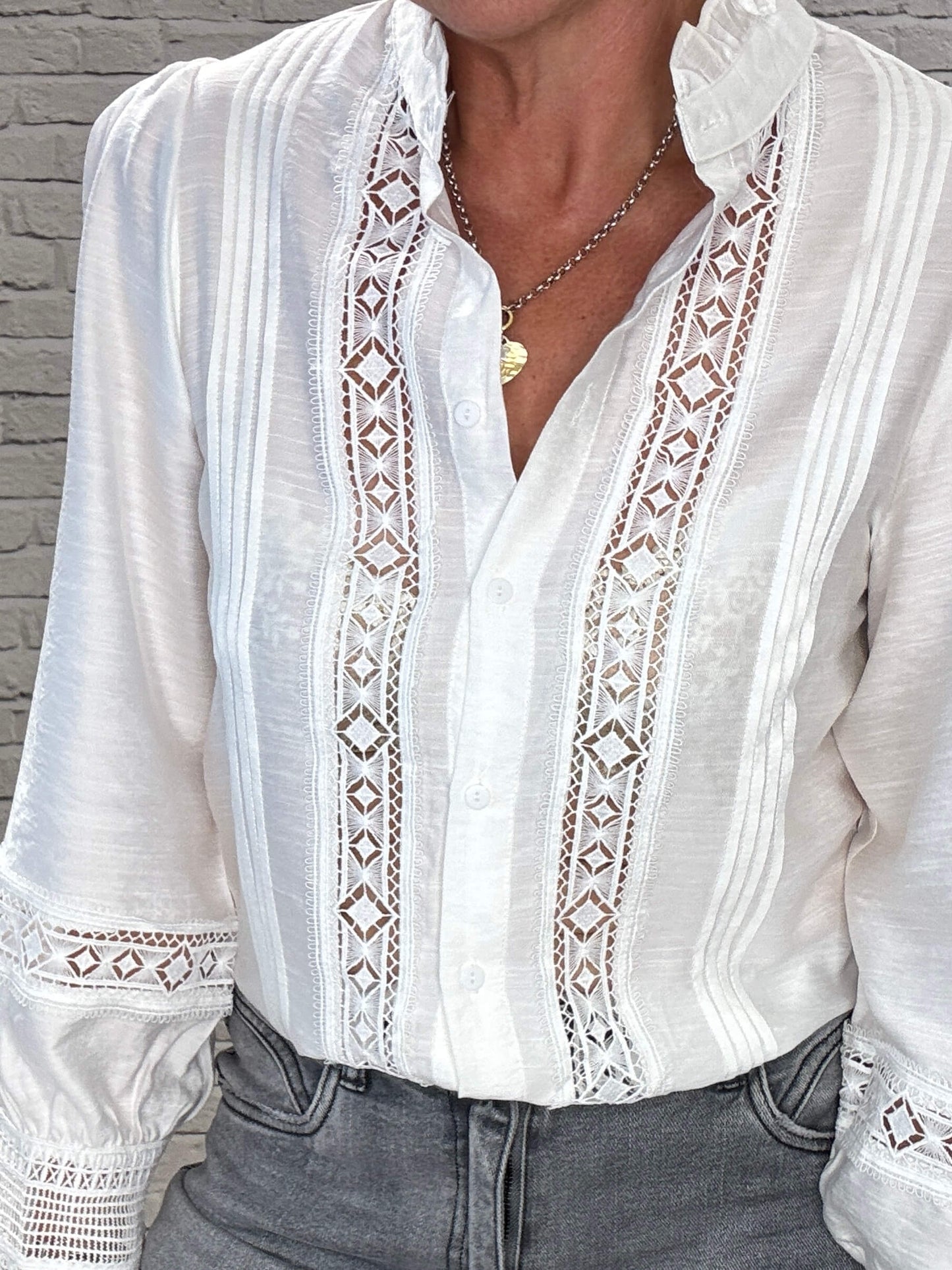 Bunny Blouse | White