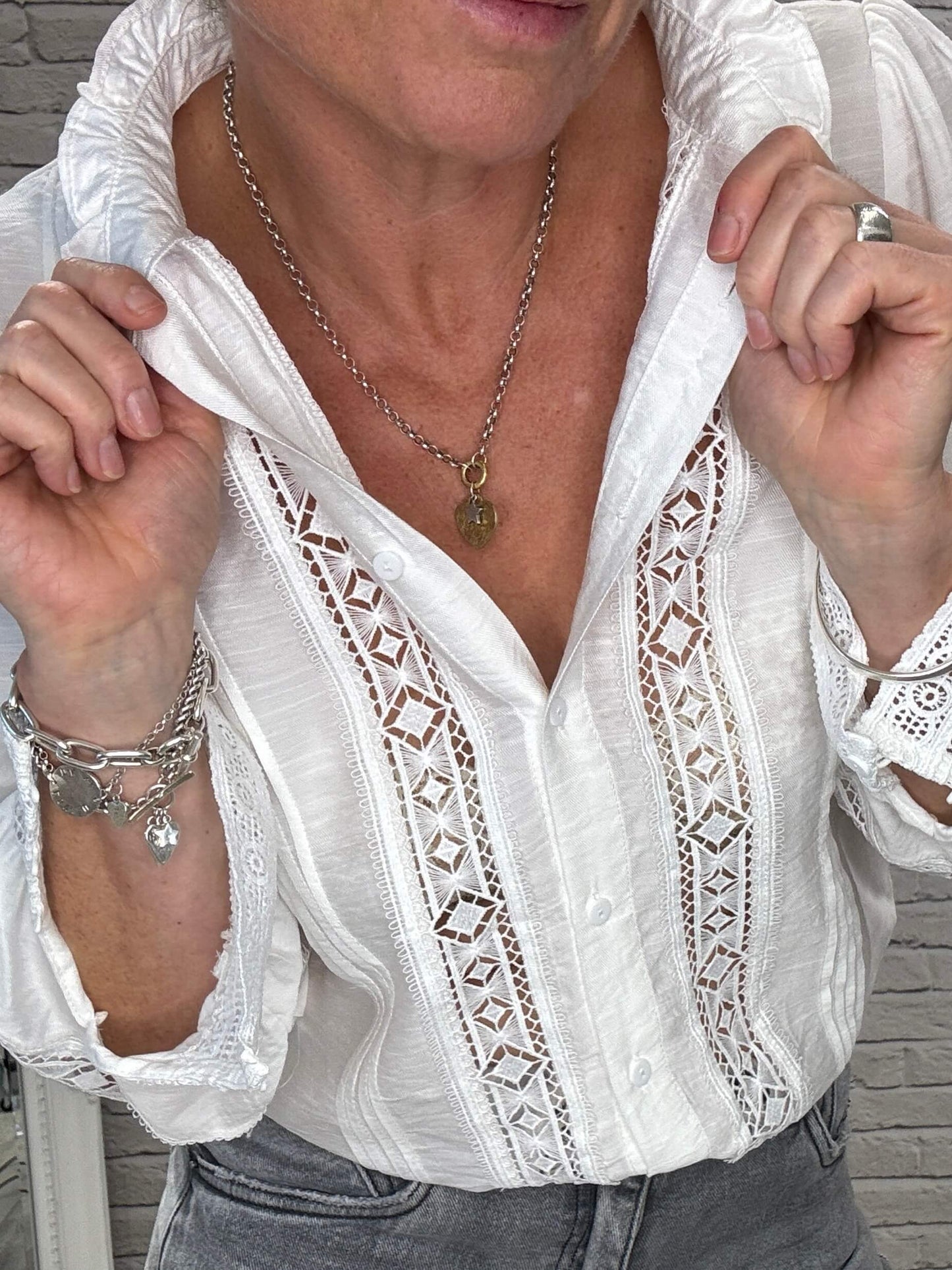 Bunny Blouse | White