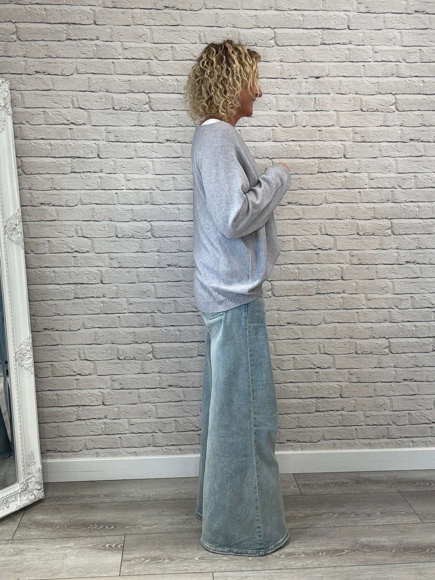 Molly Sweater | Dove Grey
