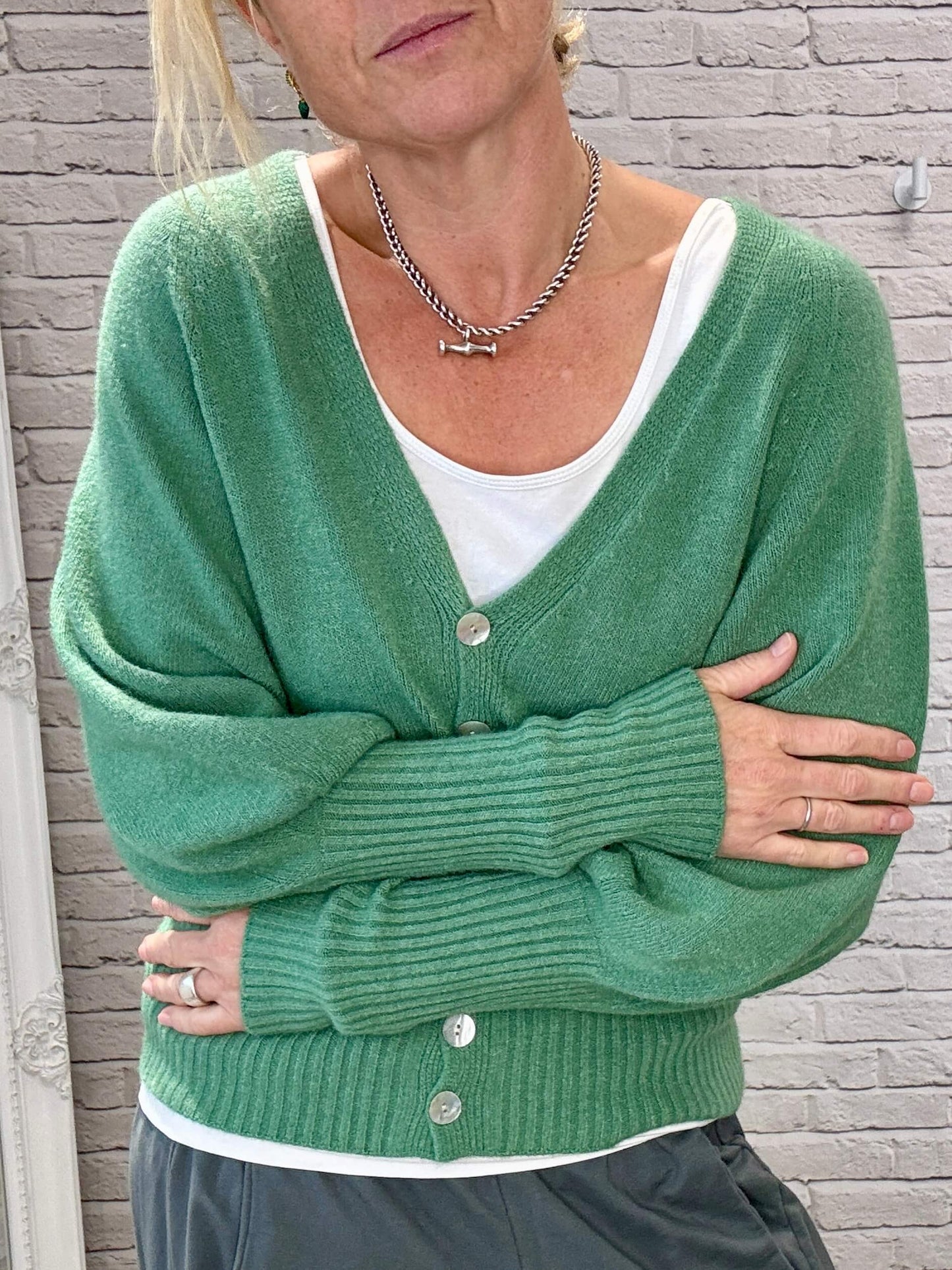Willow Cardigan | Sage Green