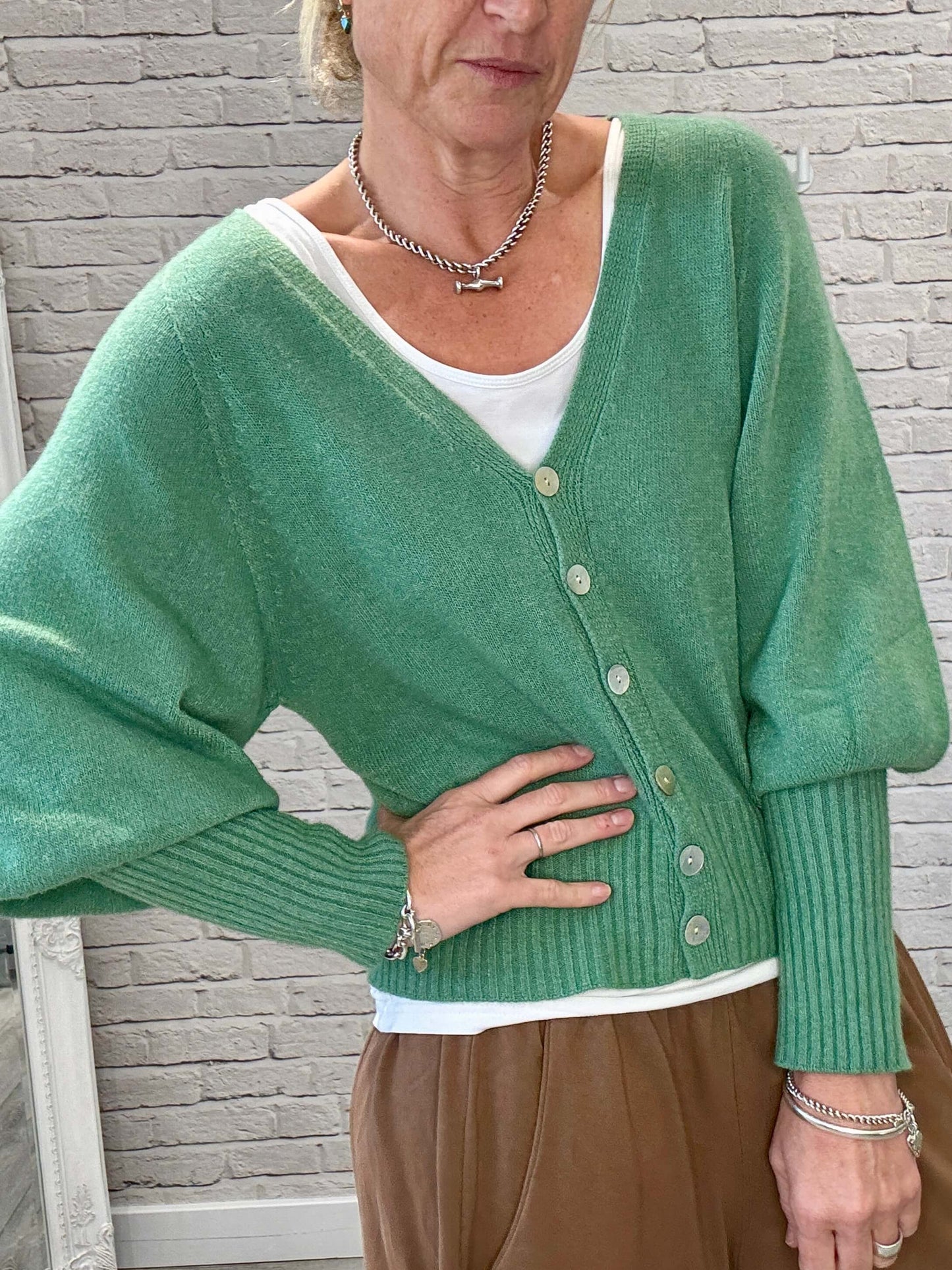 Willow Cardigan | Sage Green