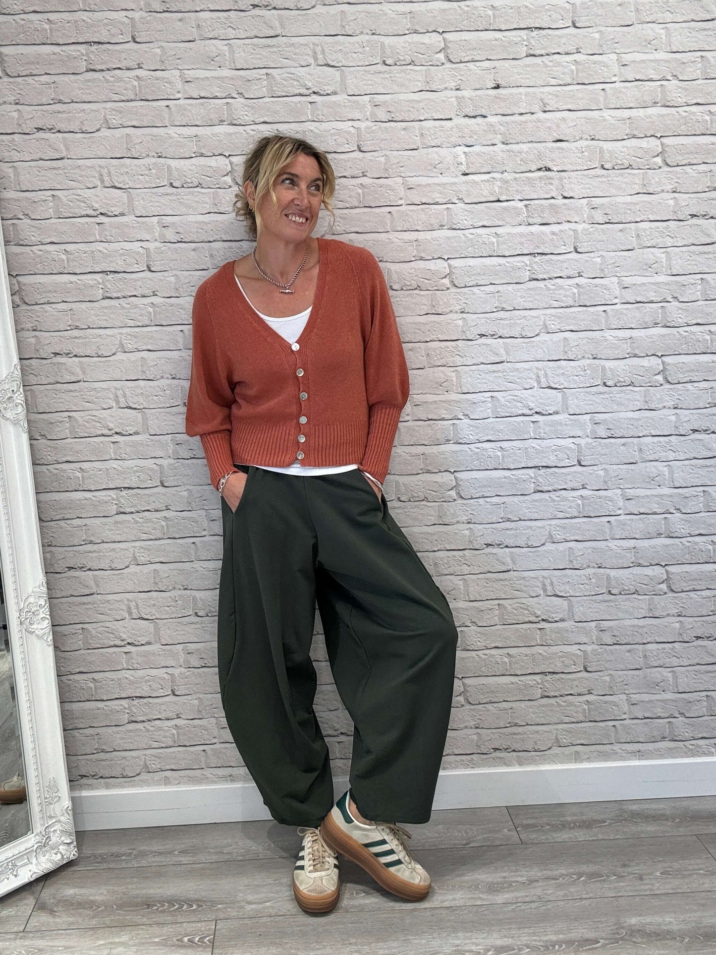 Barrel Joggers |Dark Green (NEW)