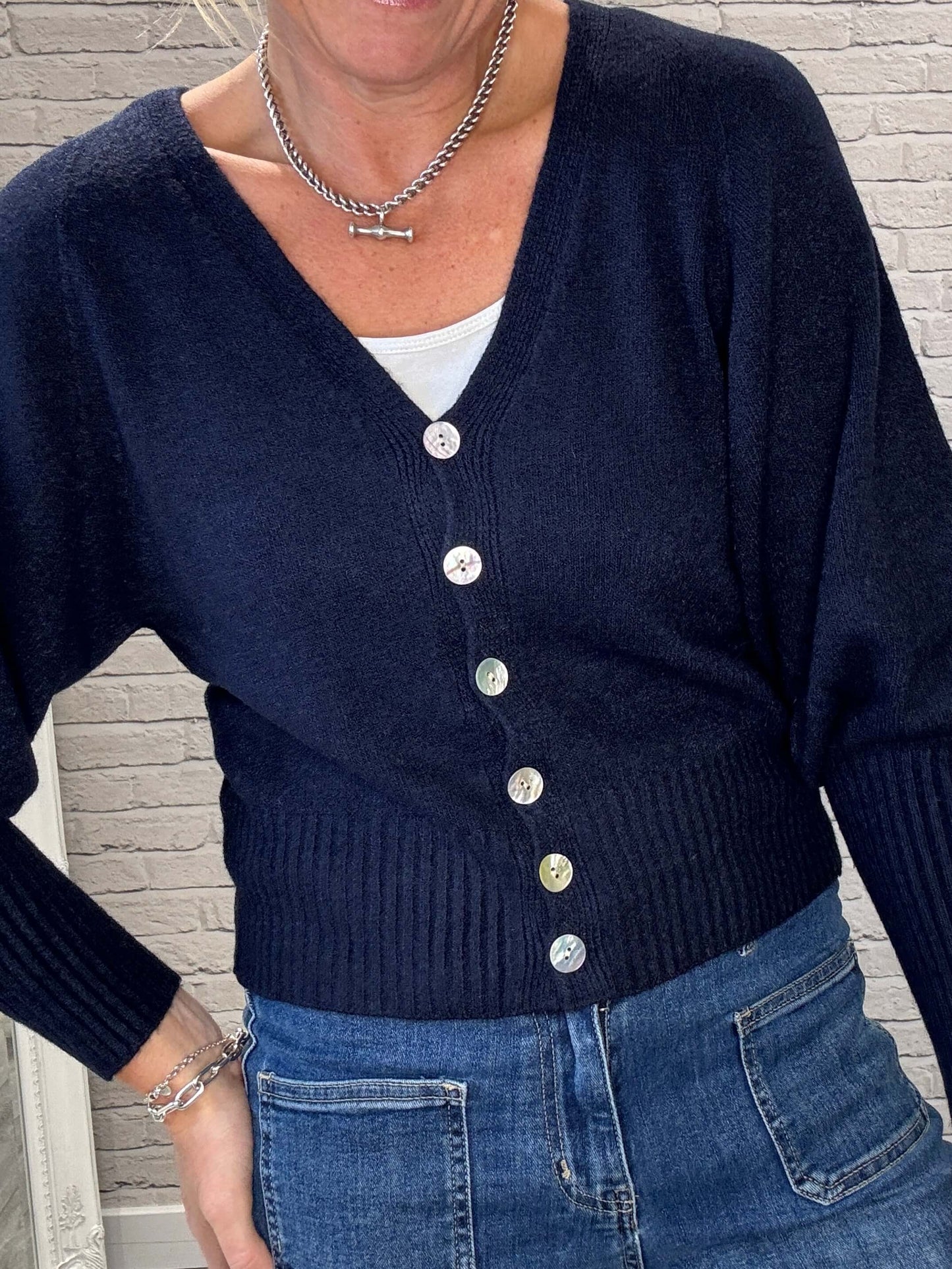 Willow Cardigan | Navy