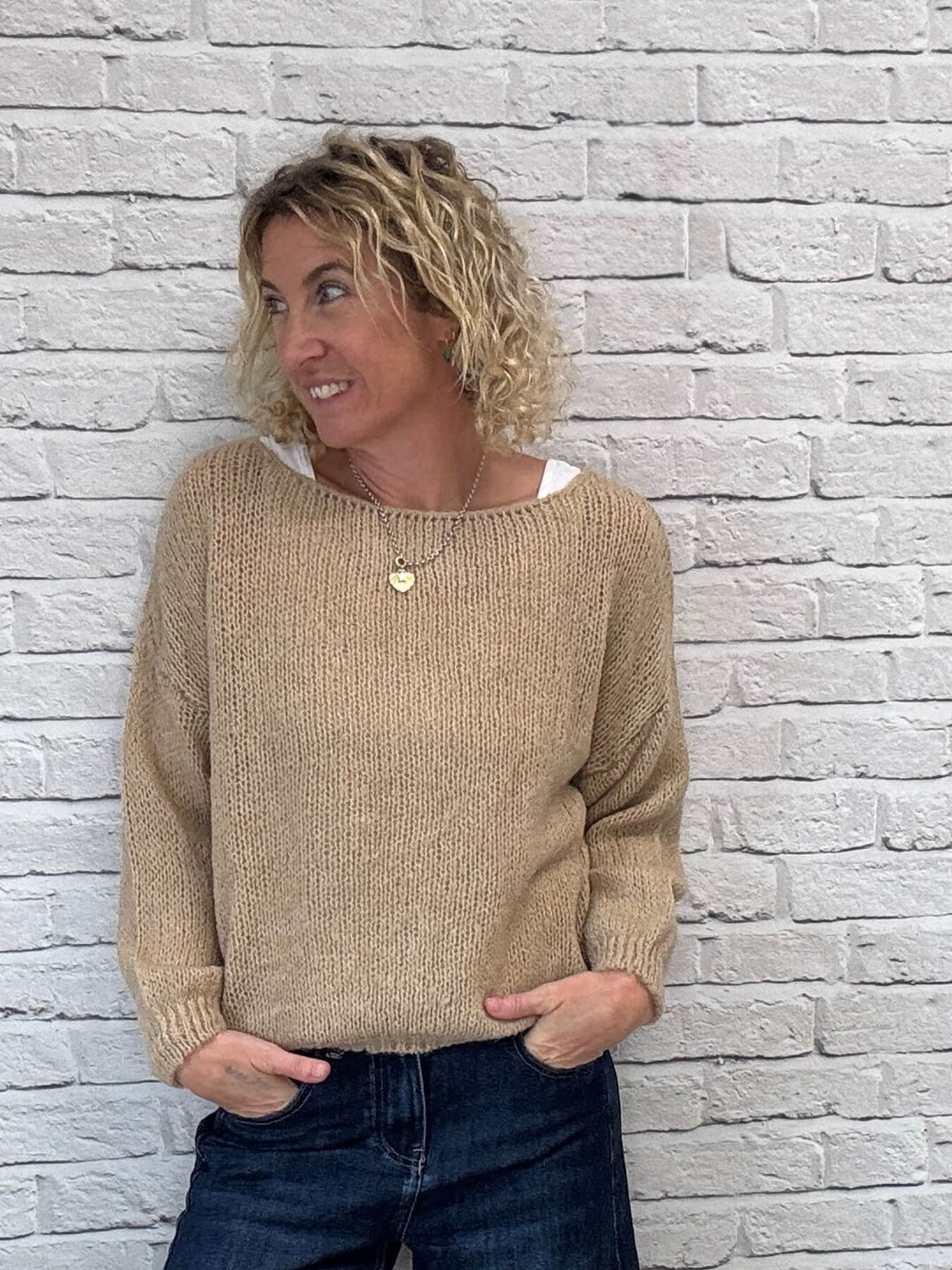 Folie Sweater | Camel