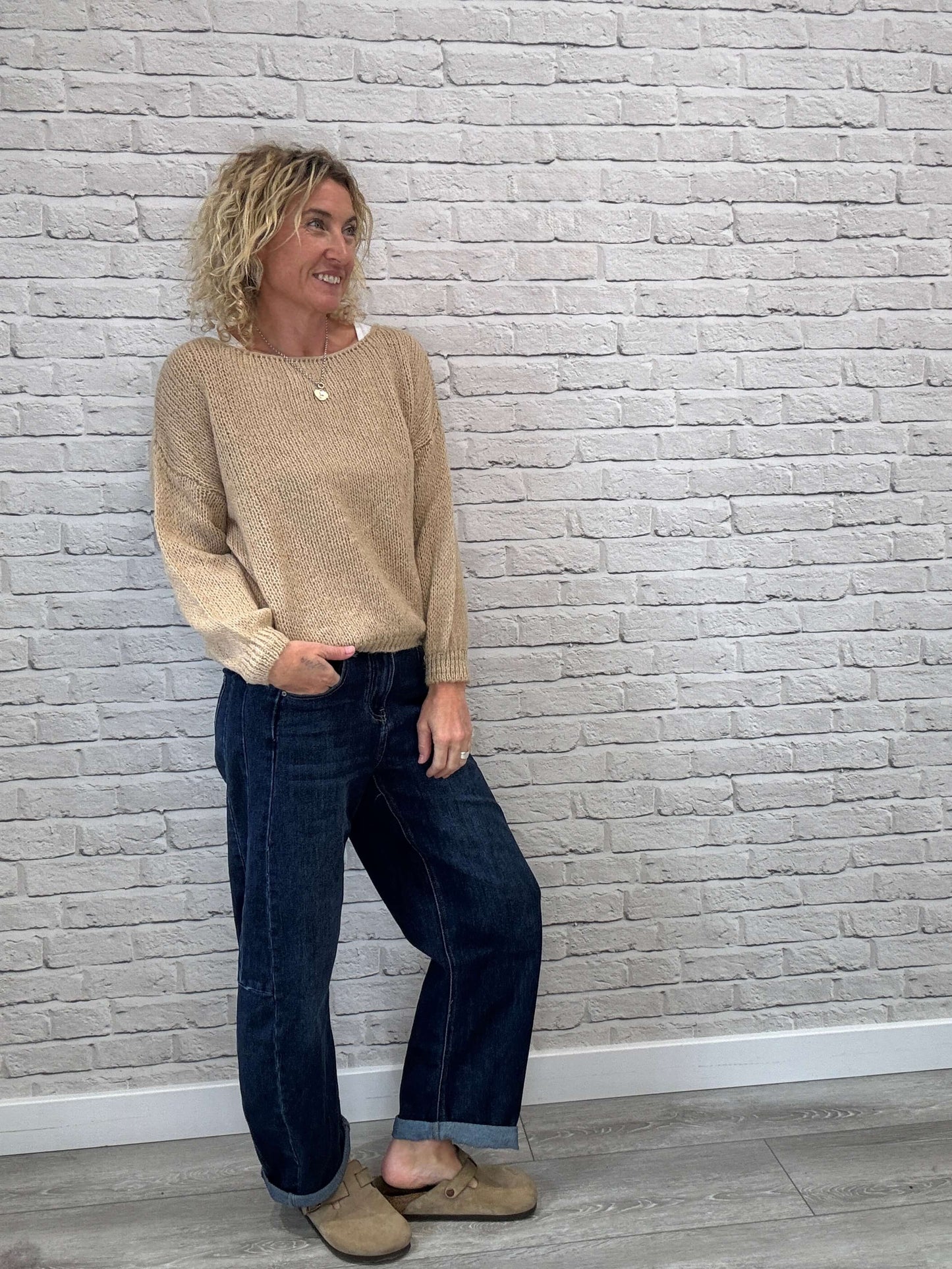 Folie Sweater | Camel