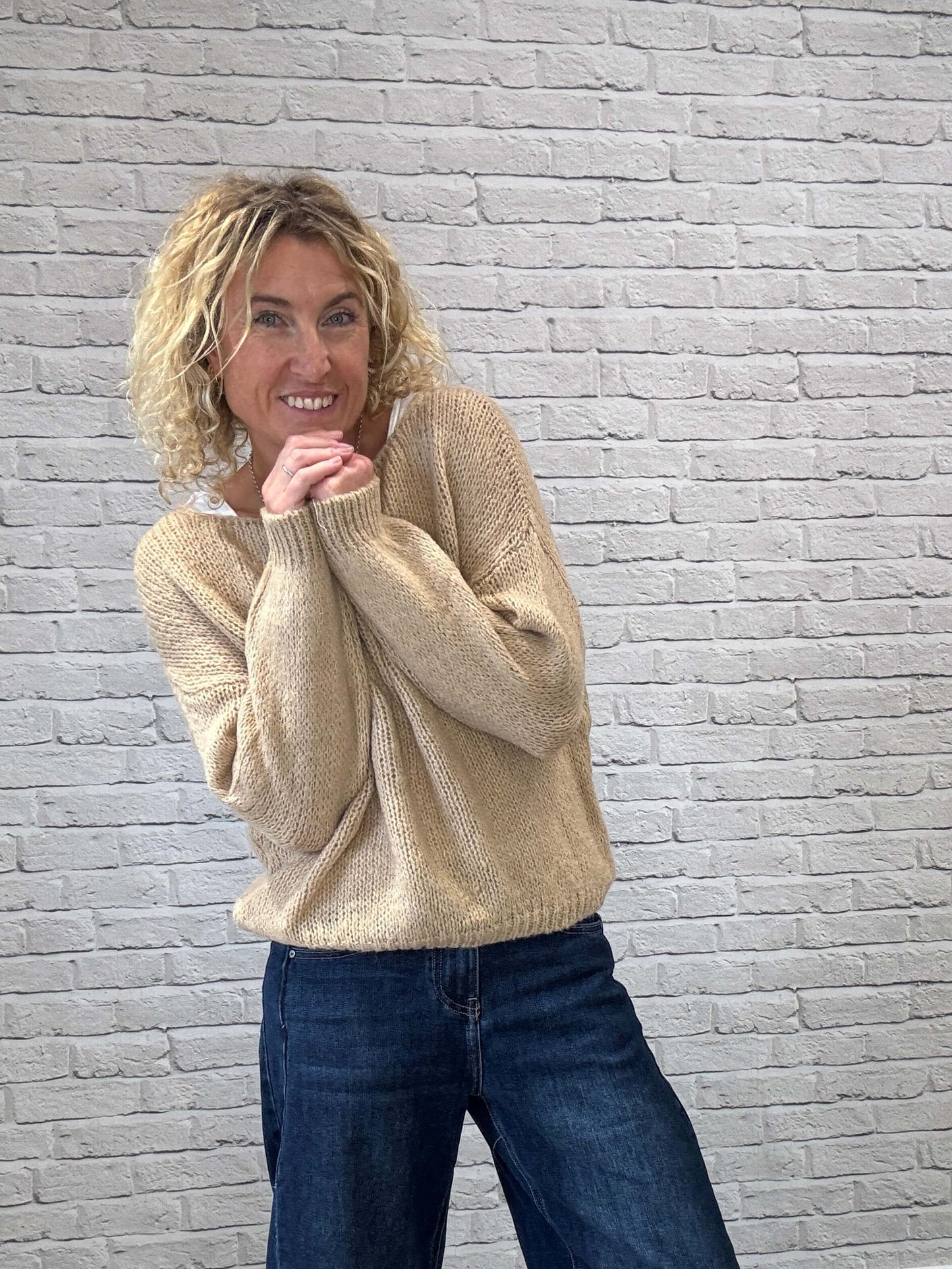 Folie Sweater | Camel