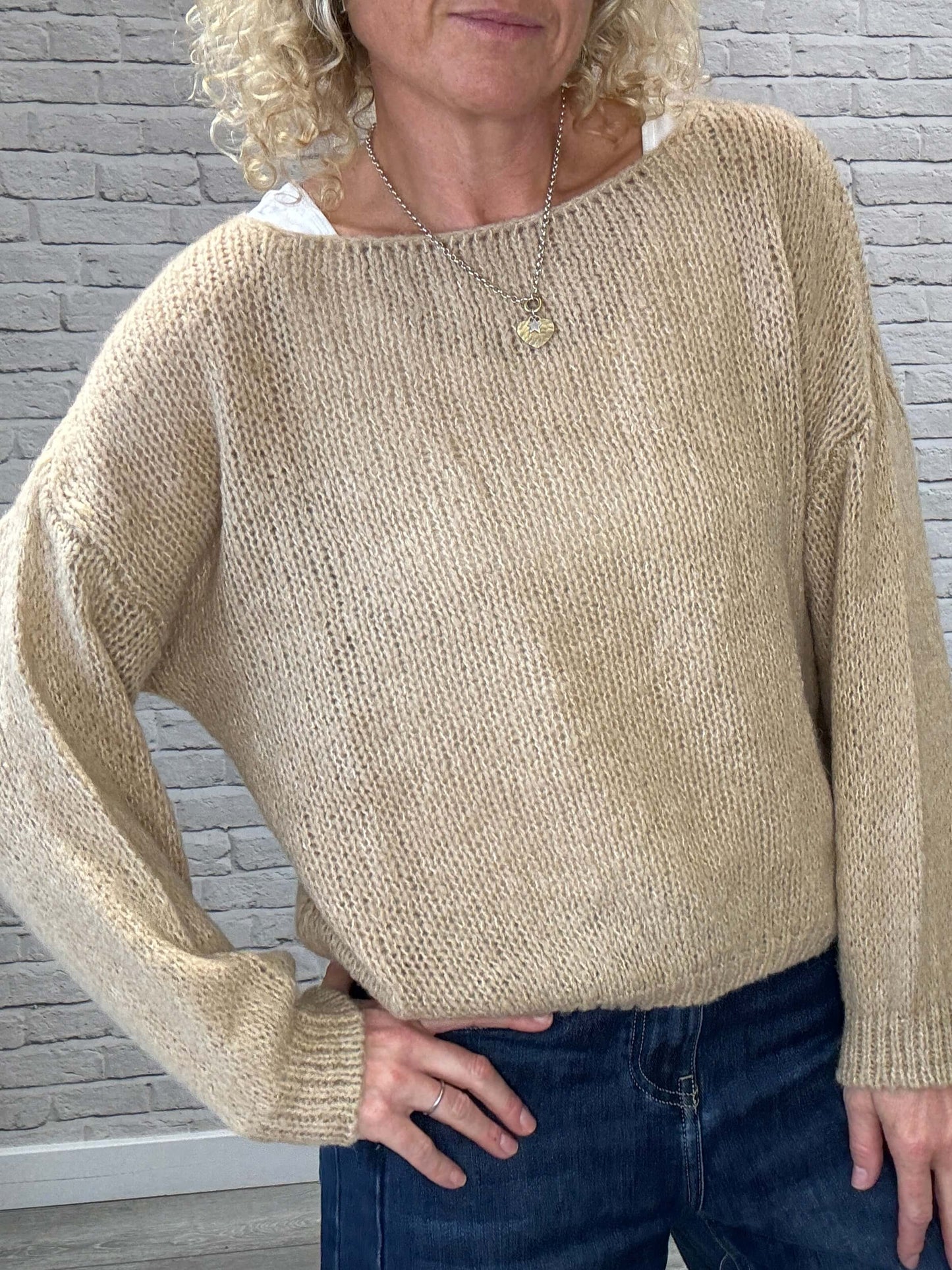 Folie Sweater | Camel