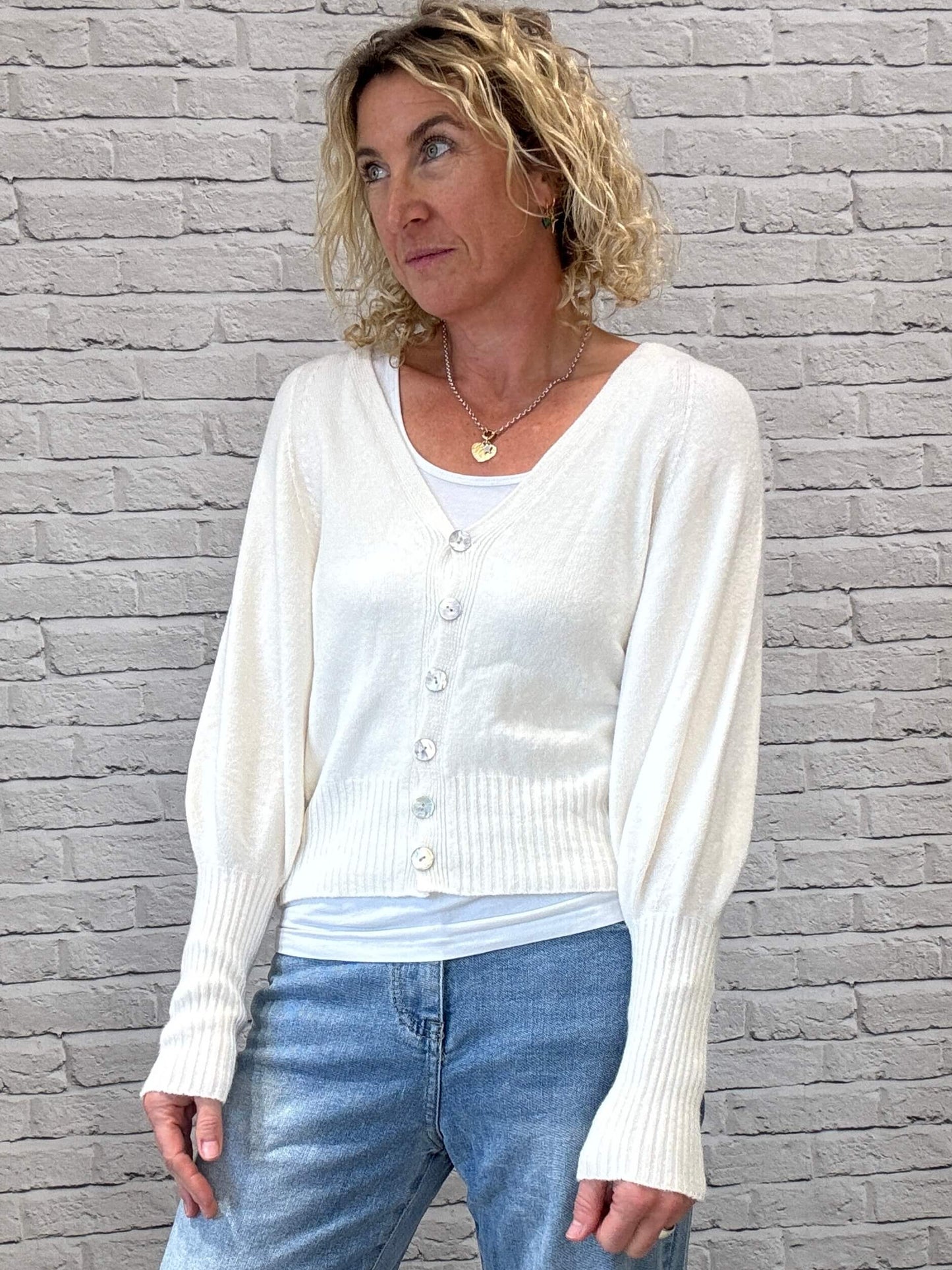 Willow Cardigan | Cream
