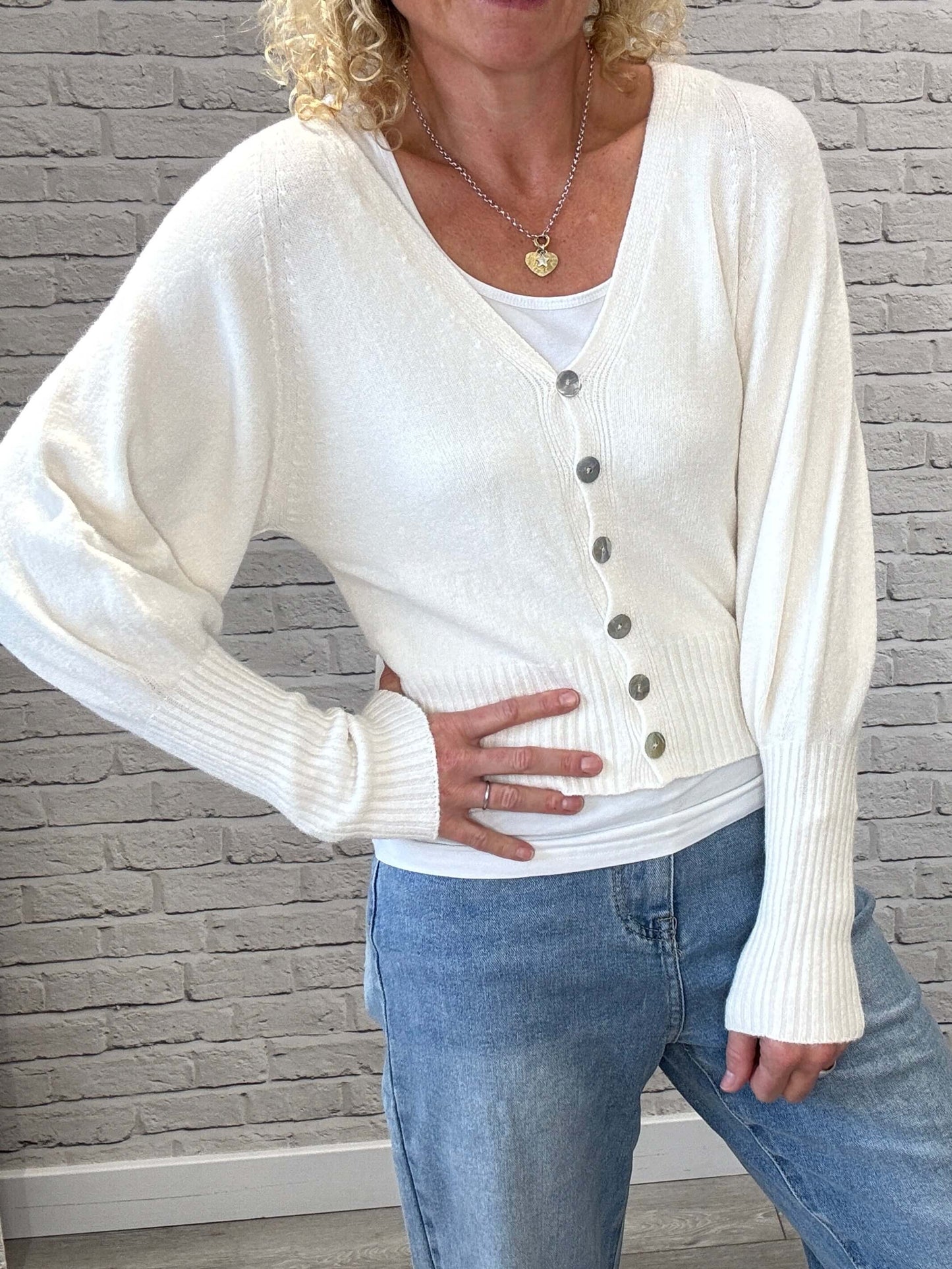 Willow Cardigan | Cream