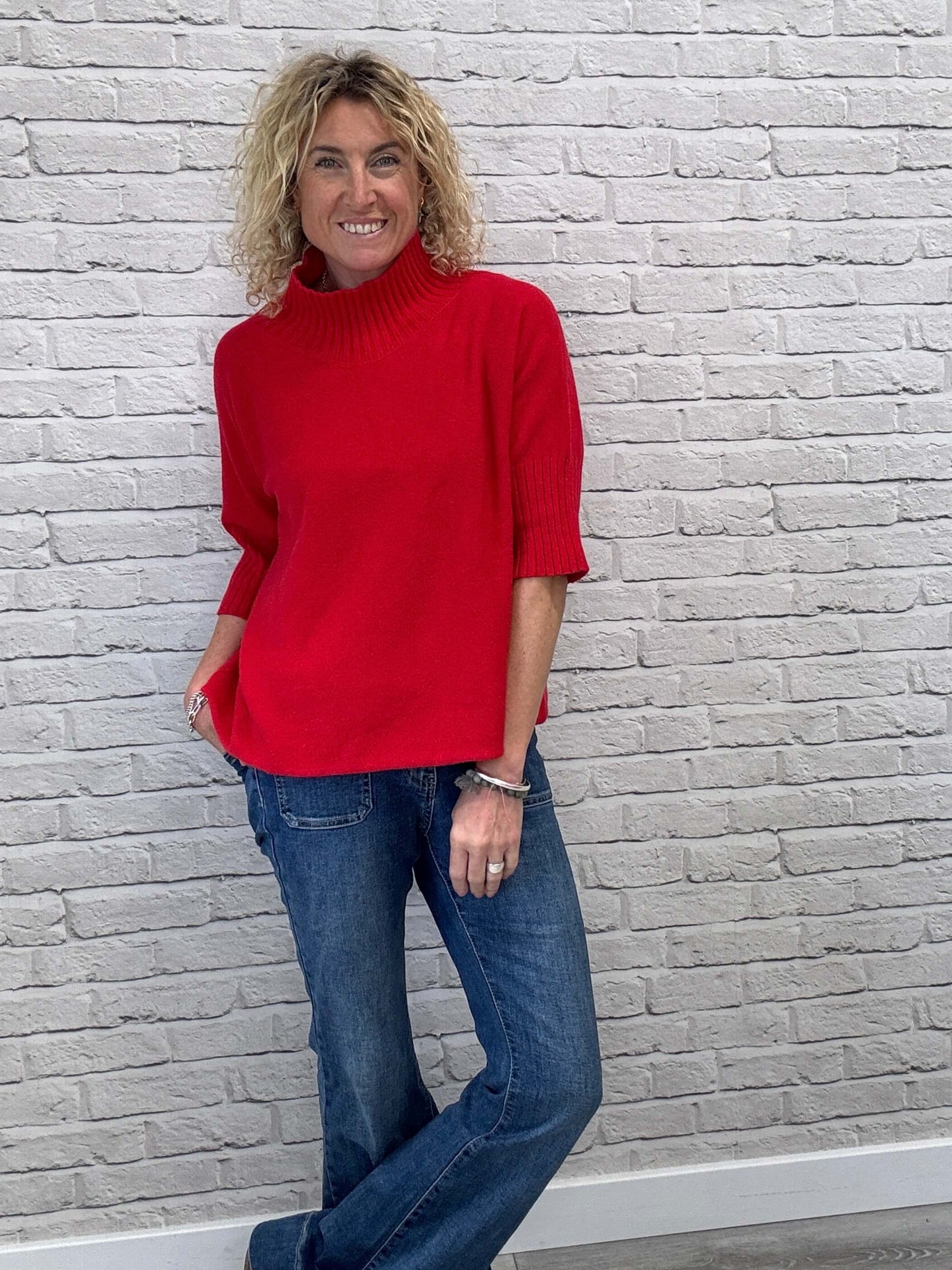 New York Knit | Red