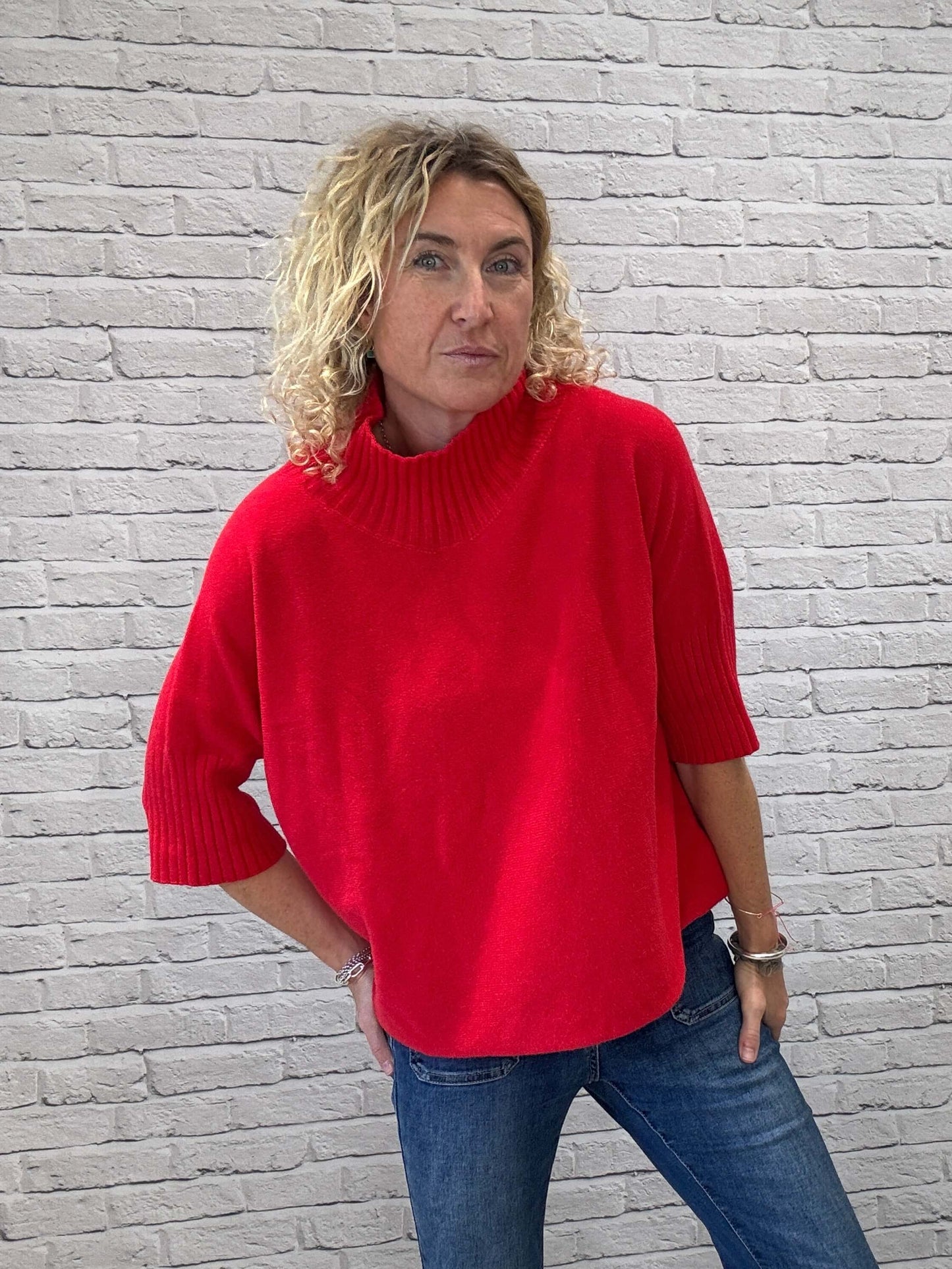 New York Knit | Red