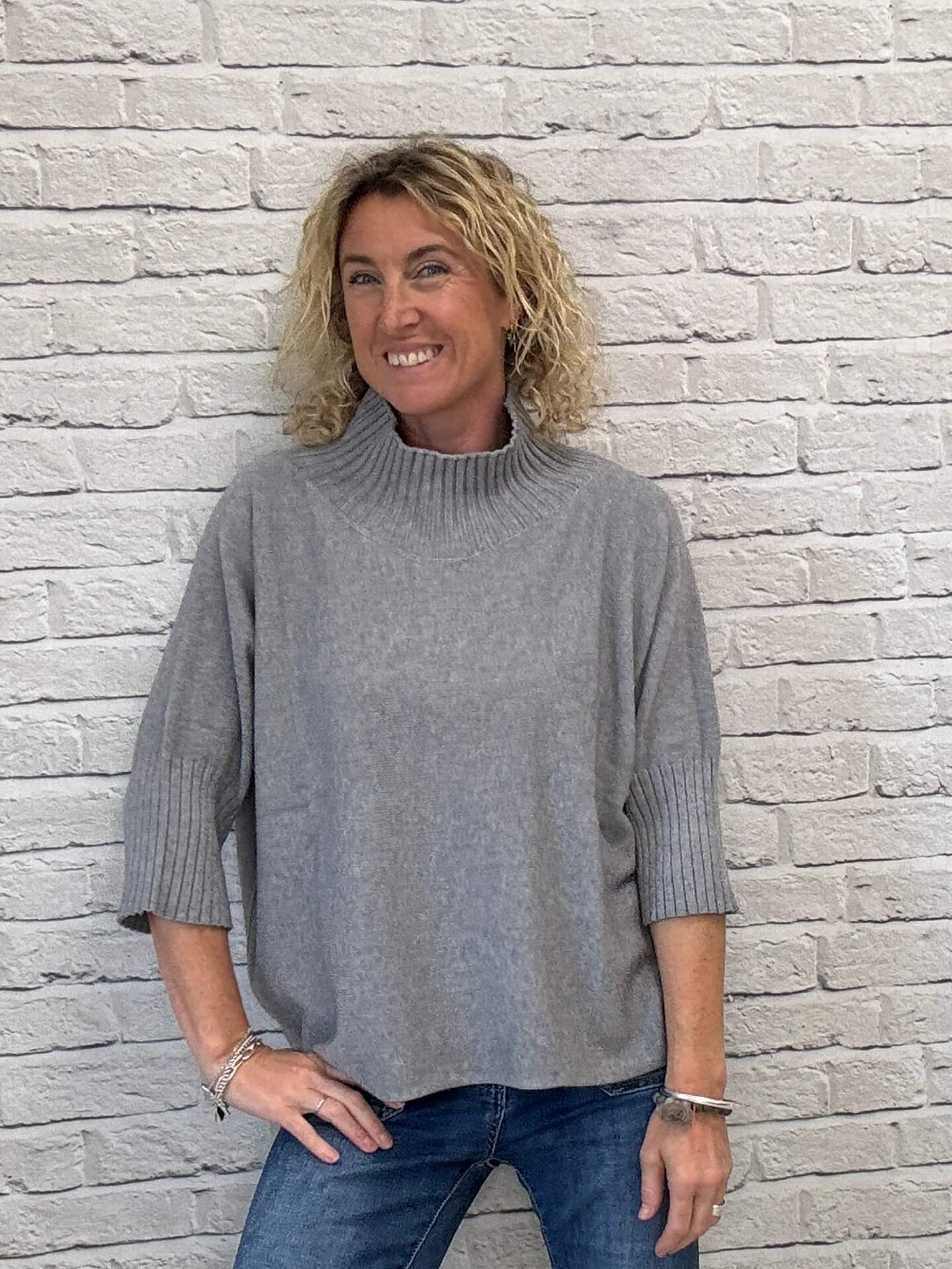 New York Knit | Pale Grey