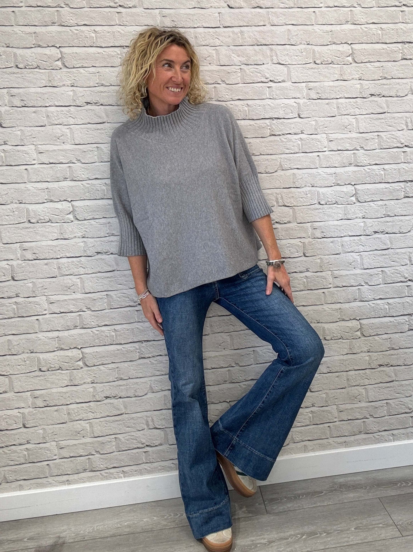 New York Knit | Pale Grey