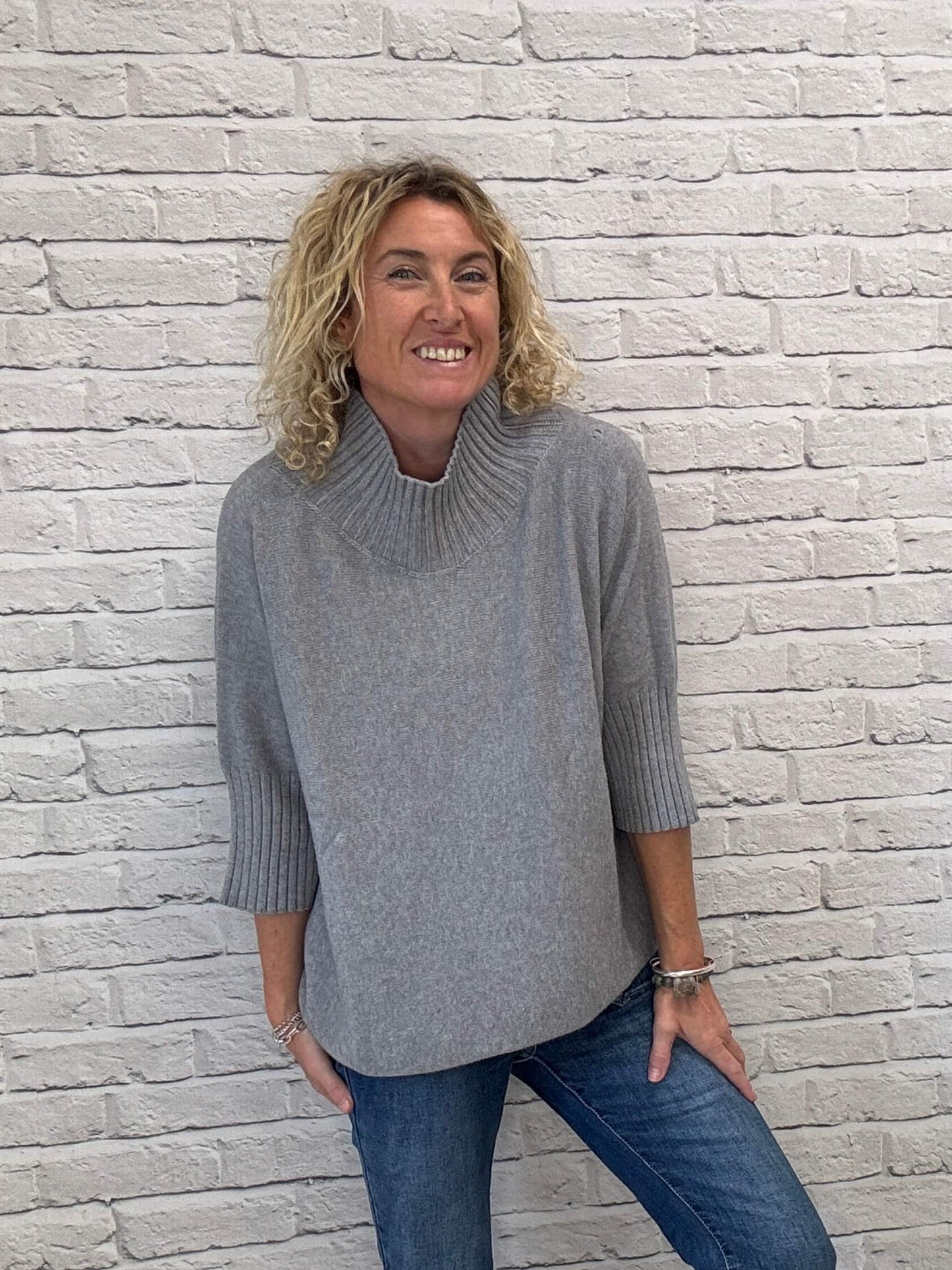 New York Knit | Pale Grey