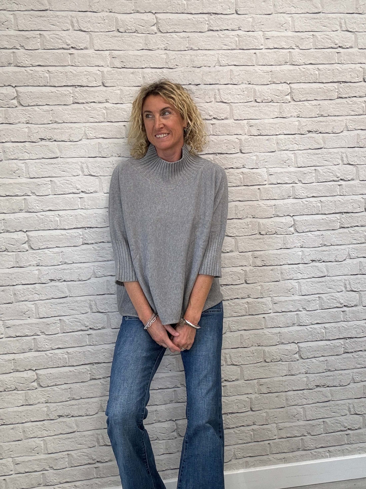 New York Knit | Pale Grey