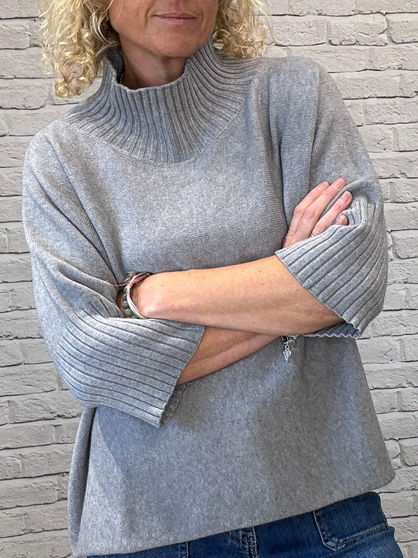New York Knit | Pale Grey