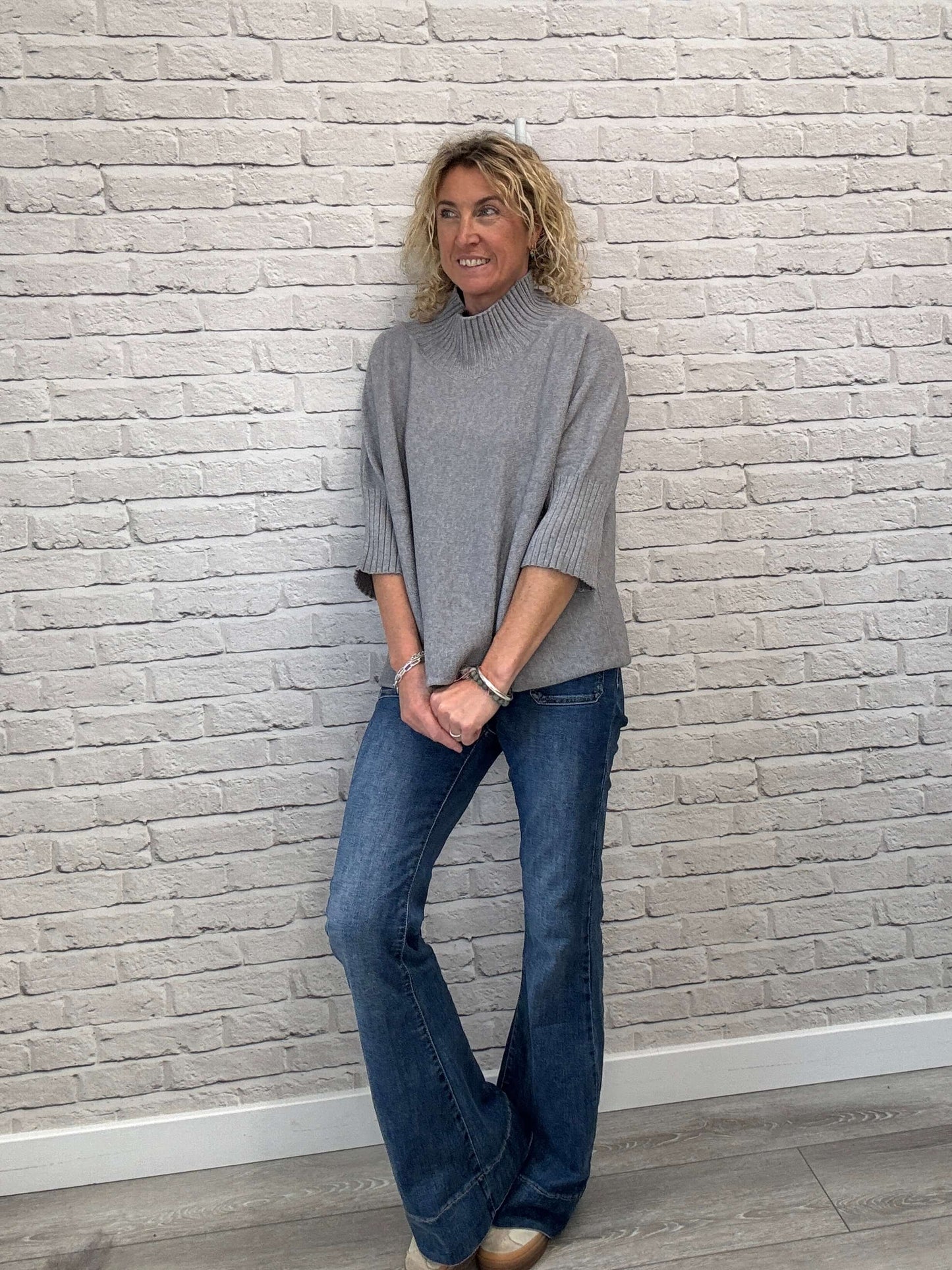 New York Knit | Pale Grey