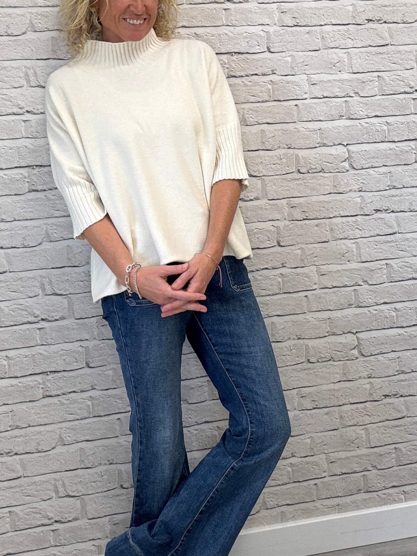 New York Knit | Cream