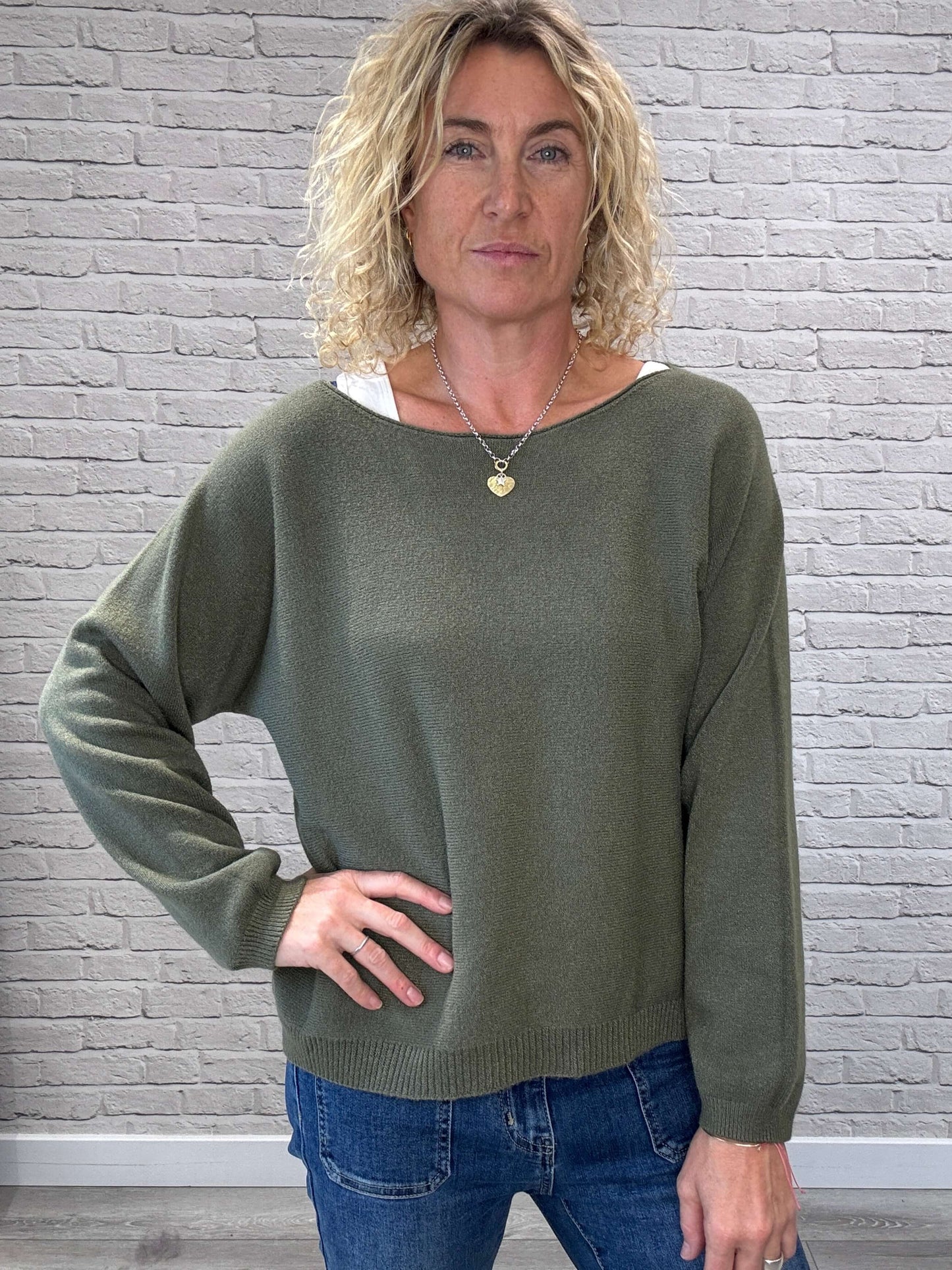 Molly Sweater | Khaki