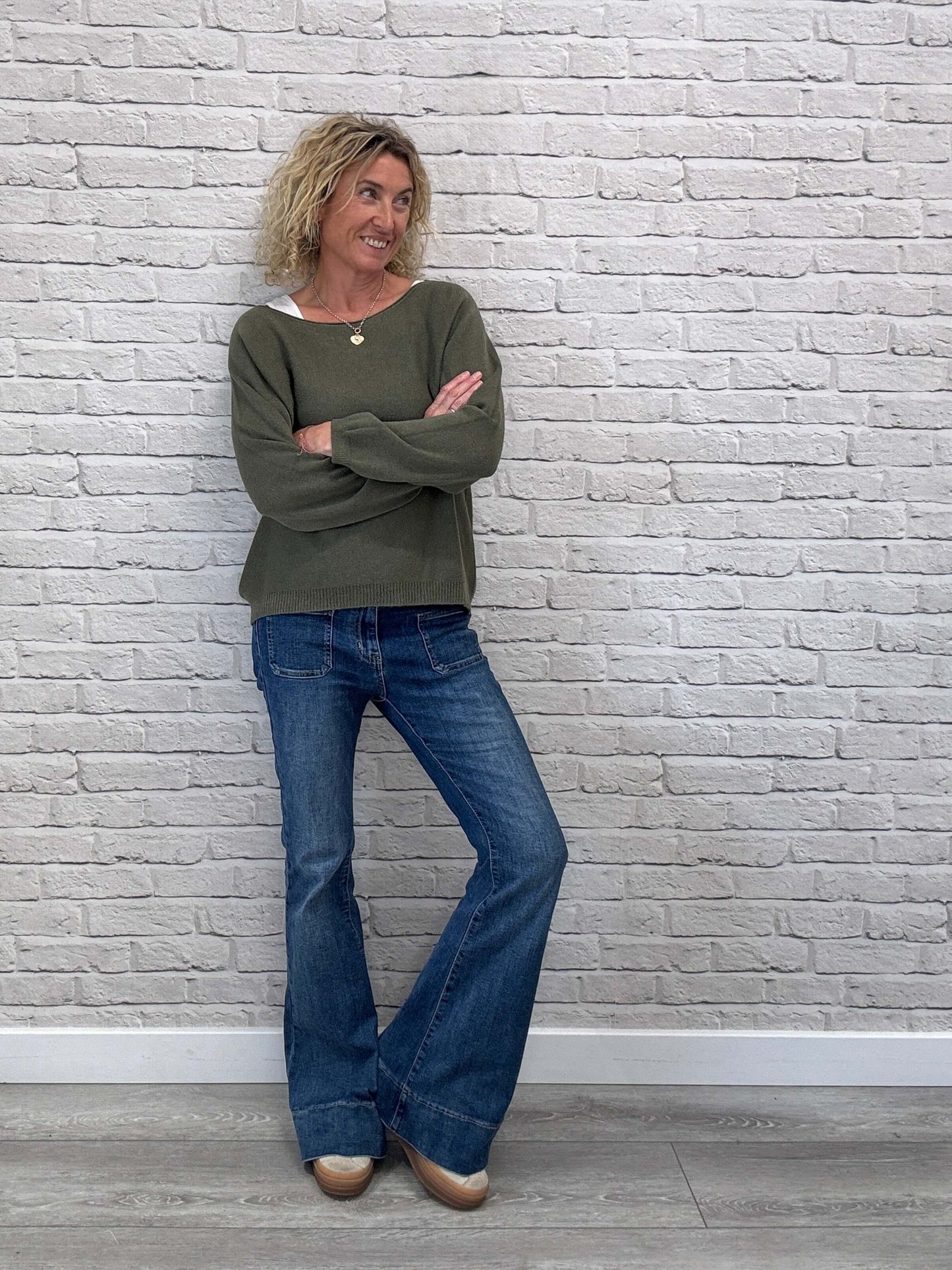 Molly Sweater | Khaki