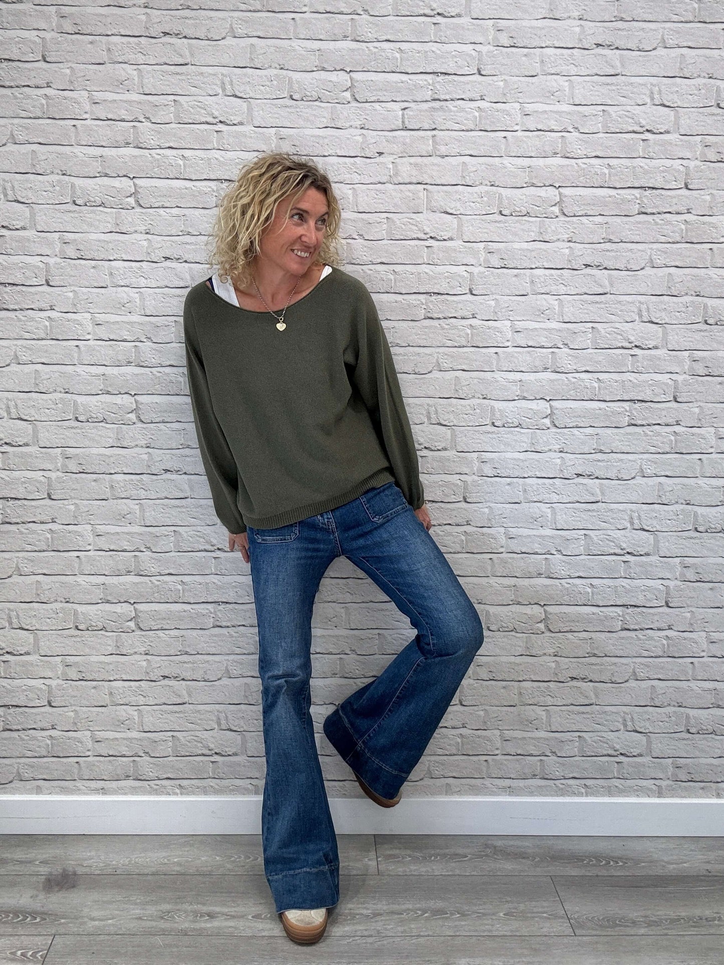 Molly Sweater | Khaki