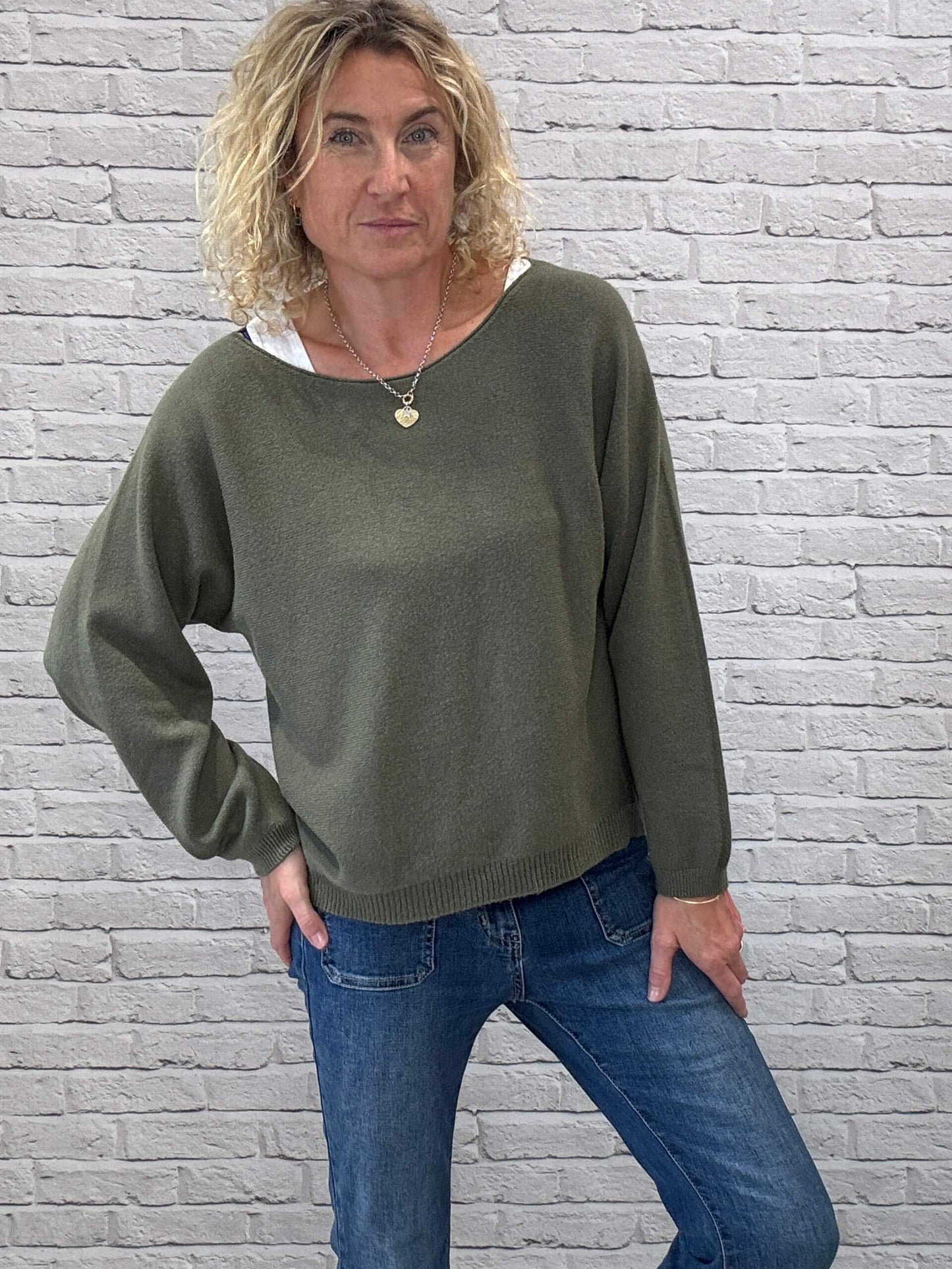 Molly Sweater | Khaki