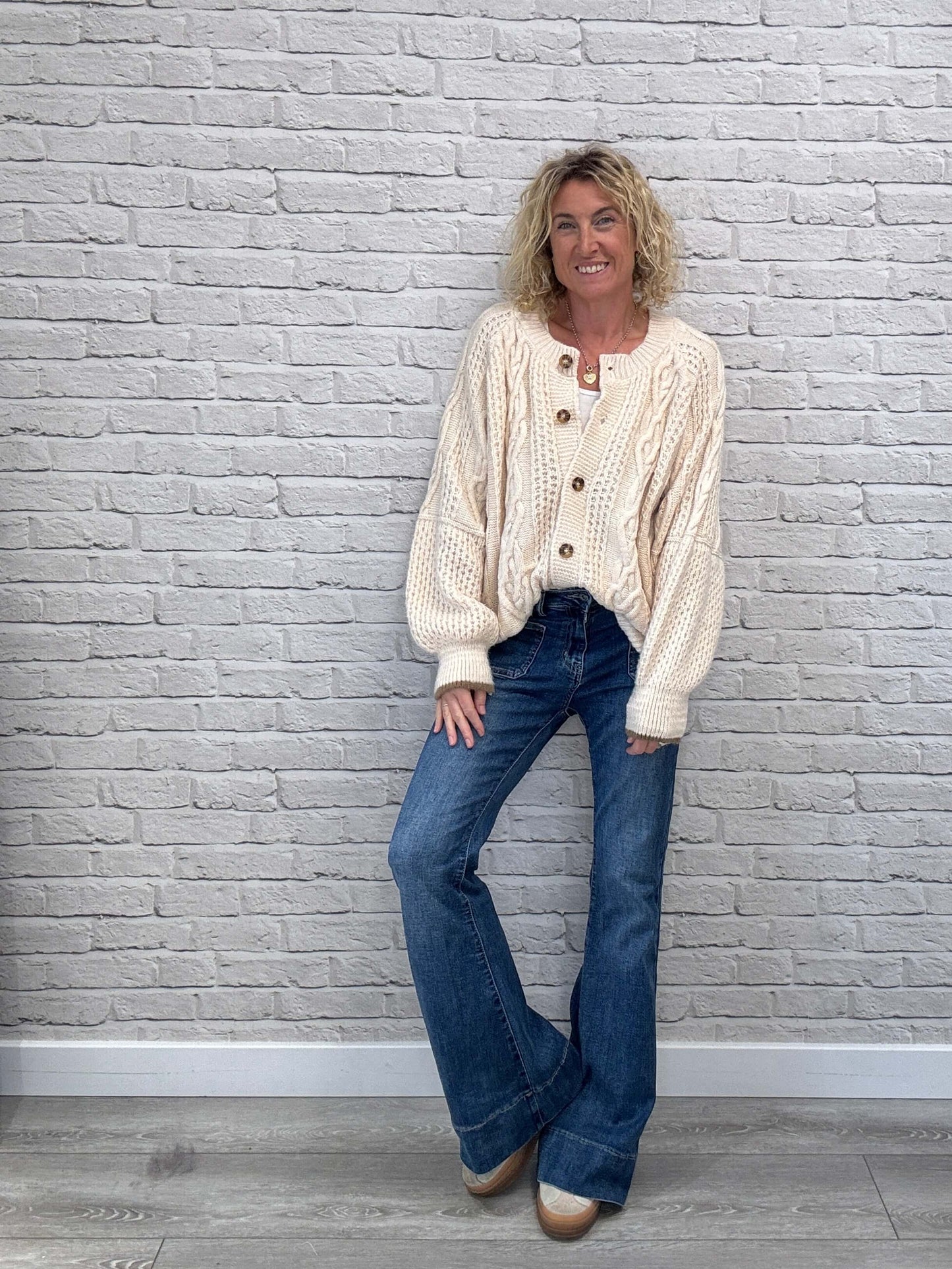 Brigit Cardigan | Cream