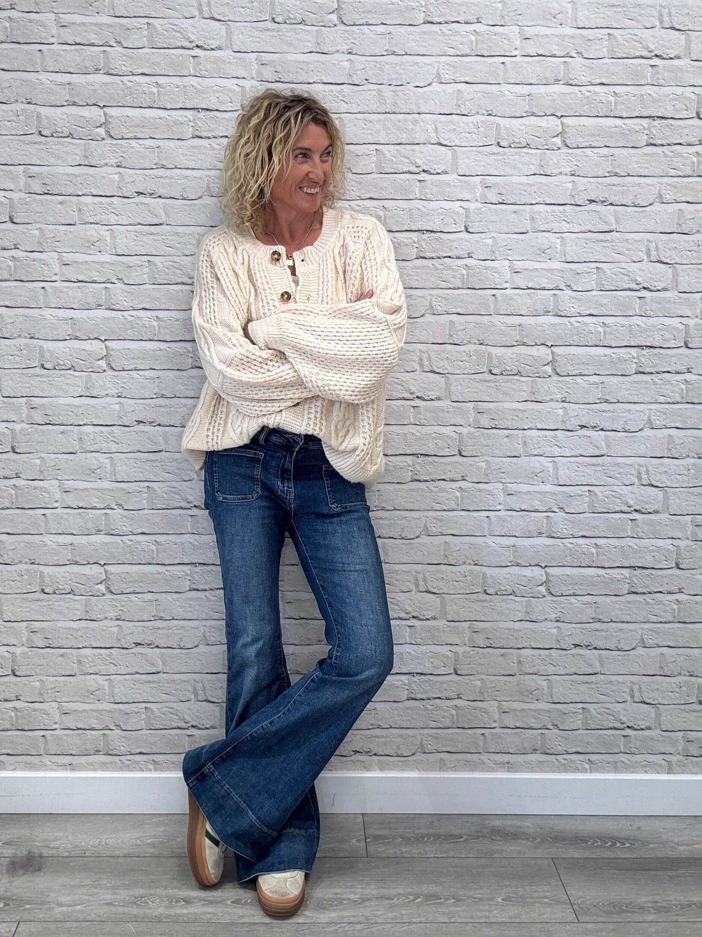 Brigit Cardigan | Cream