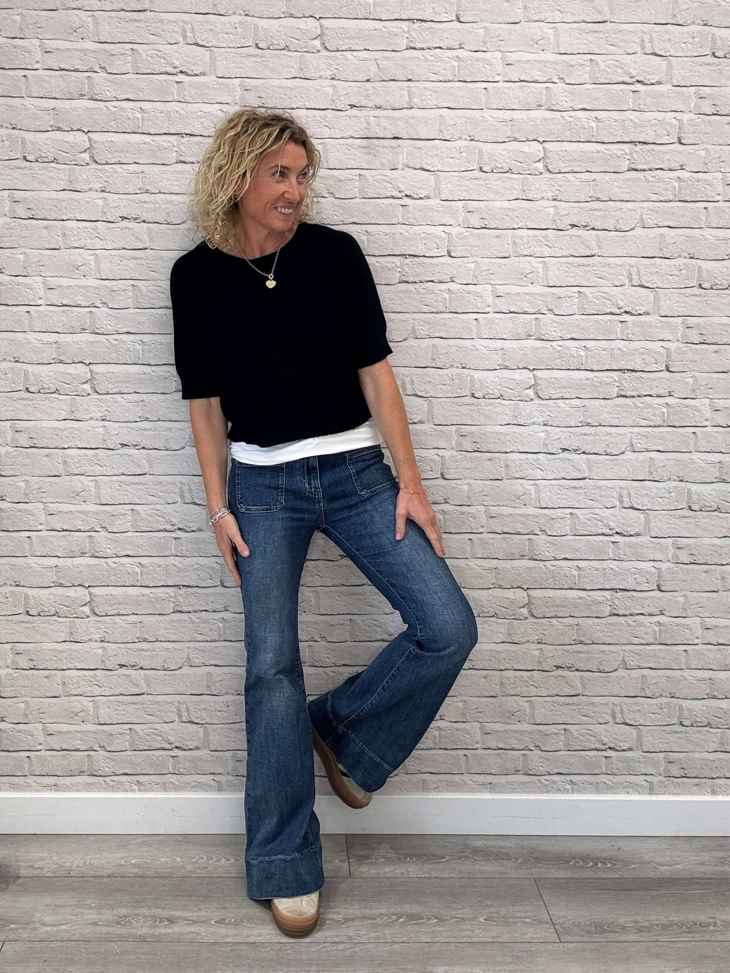 Charlotte Knit | Navy