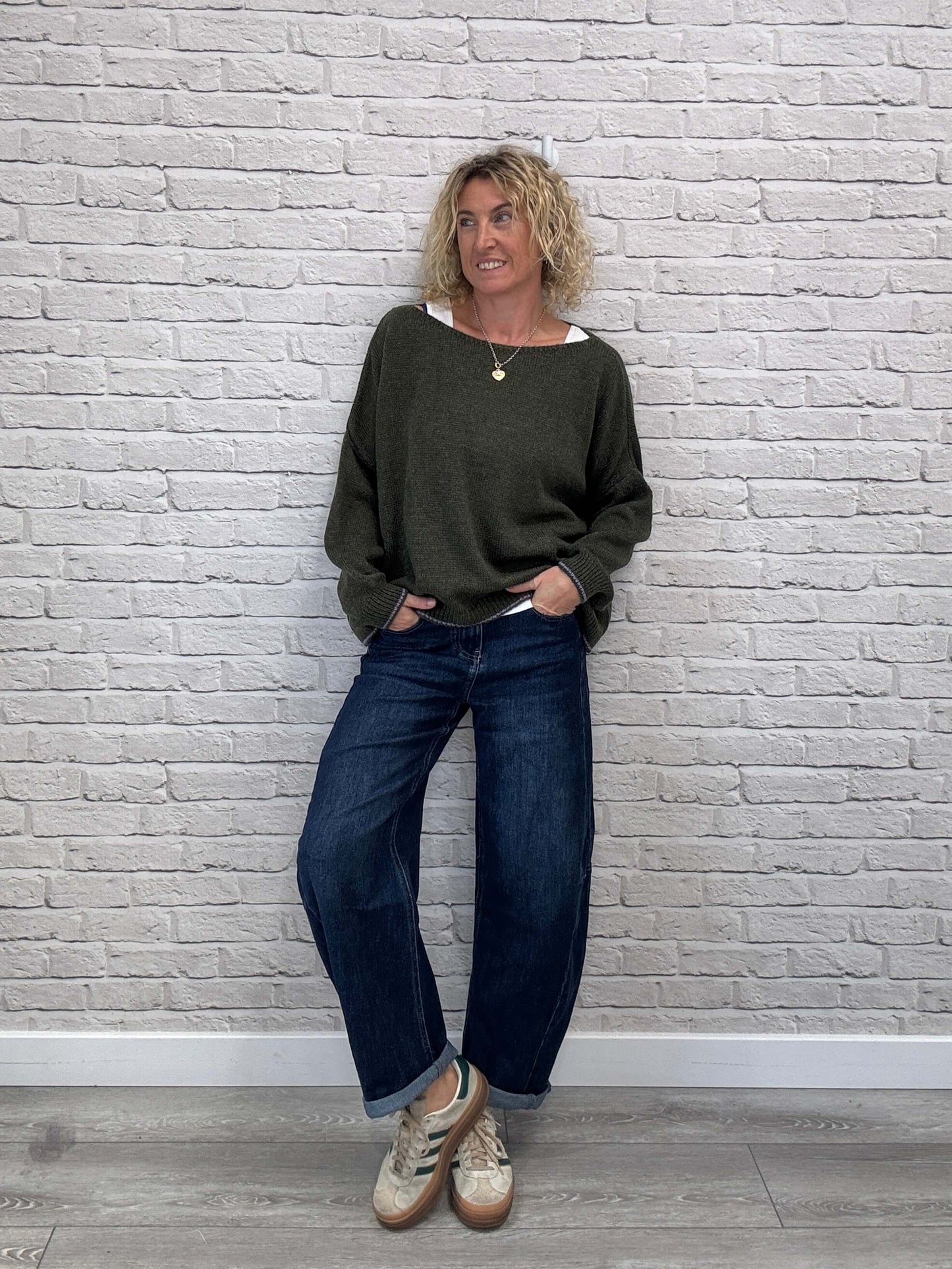 Lauretta Sweater | Army