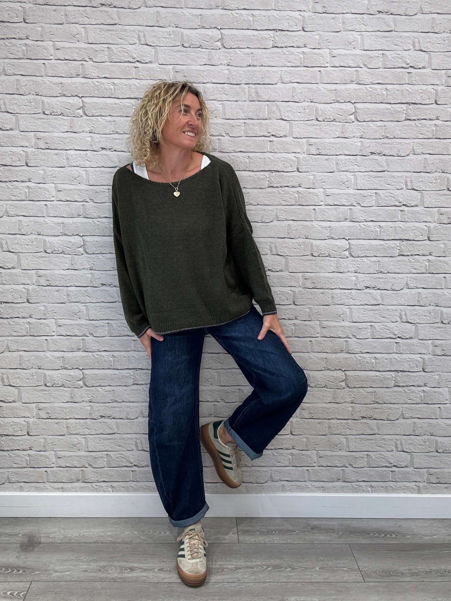Lauretta Sweater | Army