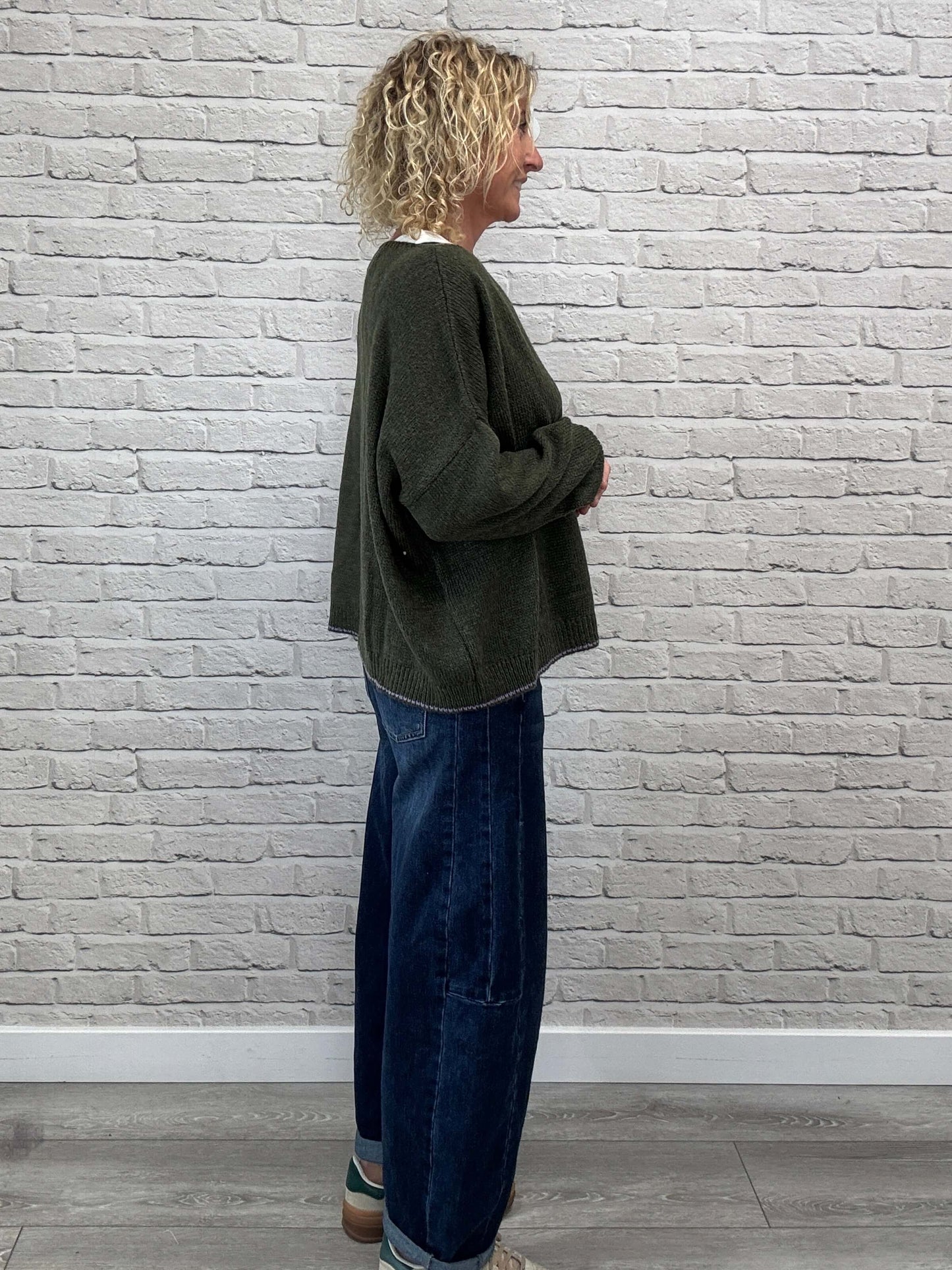 Lauretta Sweater | Army