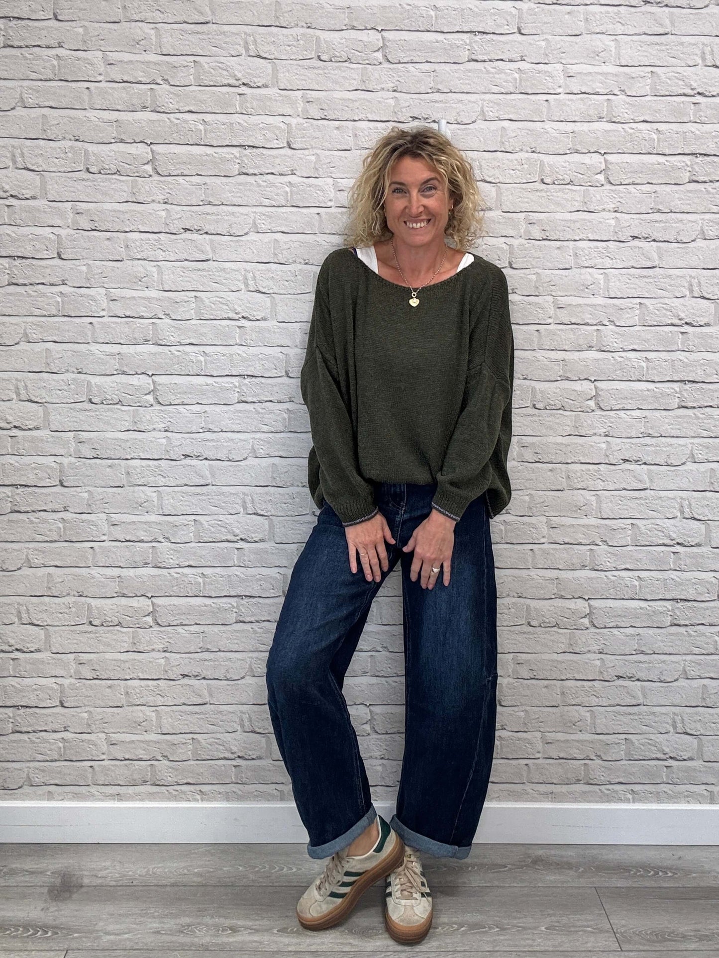 Lauretta Sweater | Army