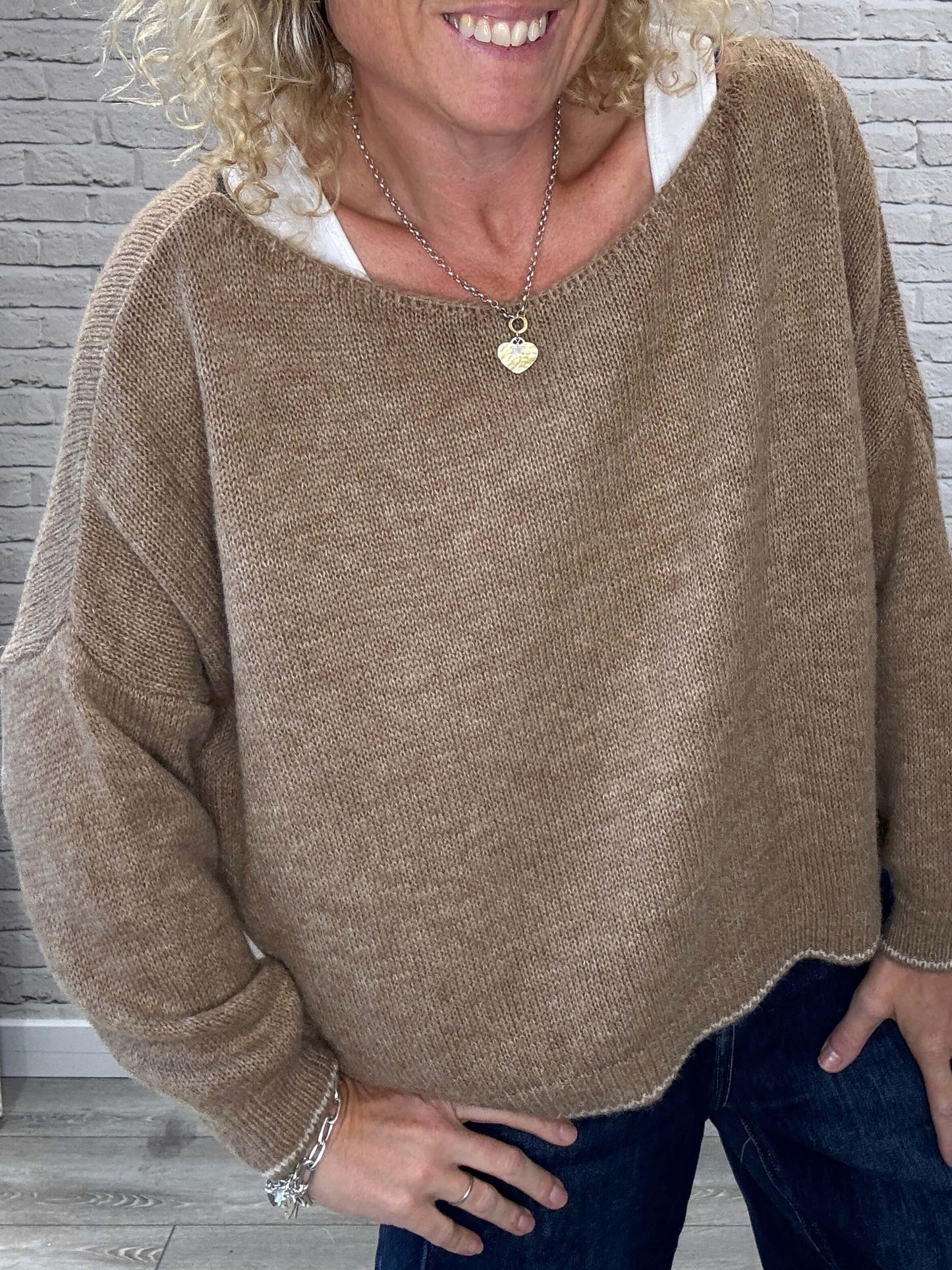 Lauretta Sweater | Camel