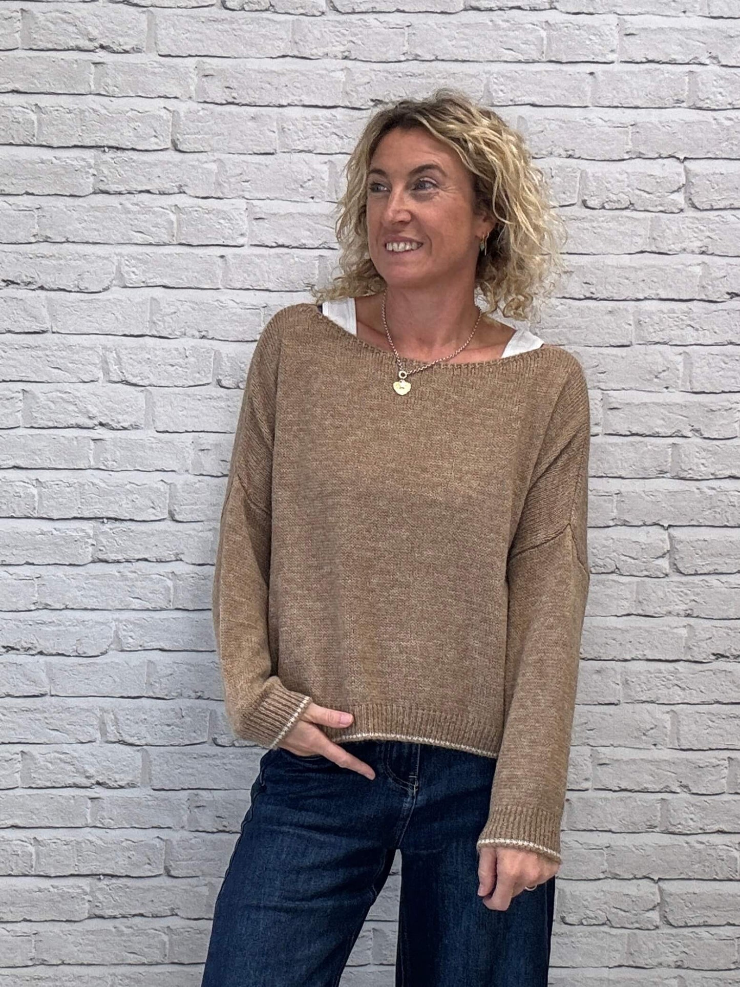 Lauretta Sweater | Camel