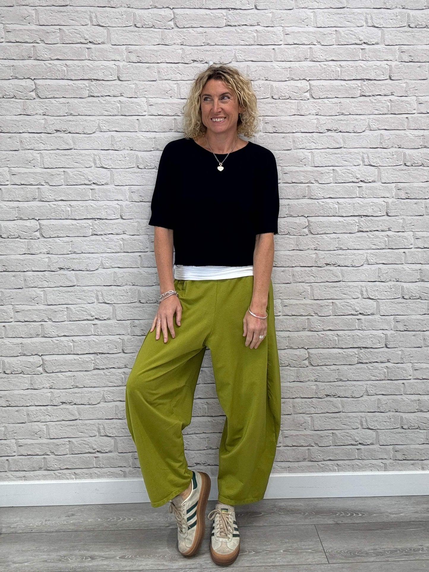 Barrel Joggers | Chartreuse (NEW)