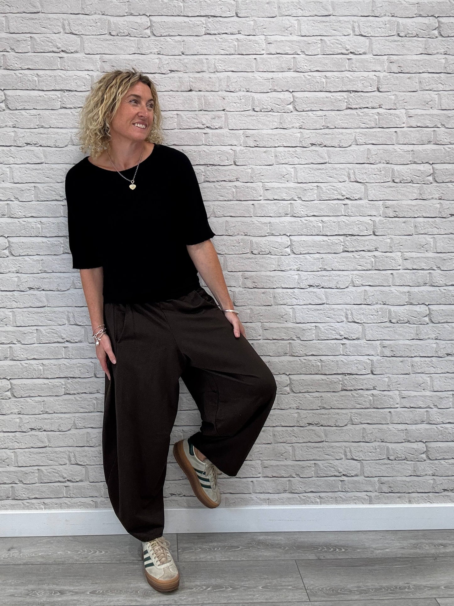 Barrel Joggers | Chocolate (NEW)