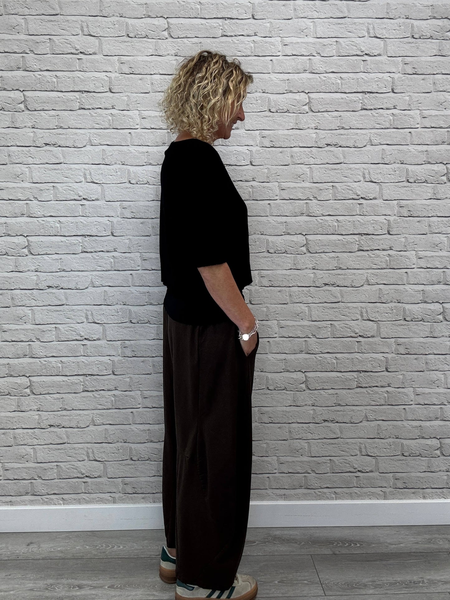 Barrel Joggers | Chocolate (NEW)